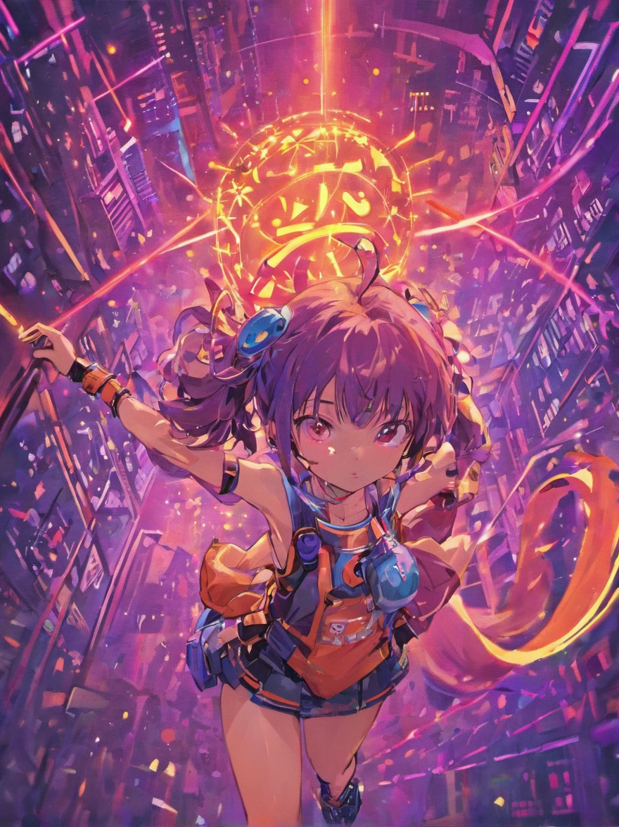 mirai，sci-fy，cyber punk perssonage