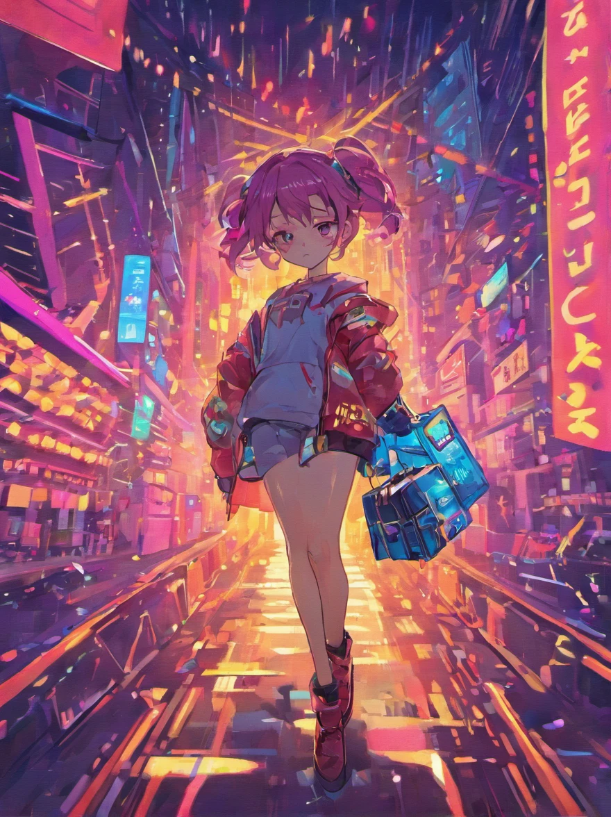 mirai,sci-fy,cyber punk perssonage