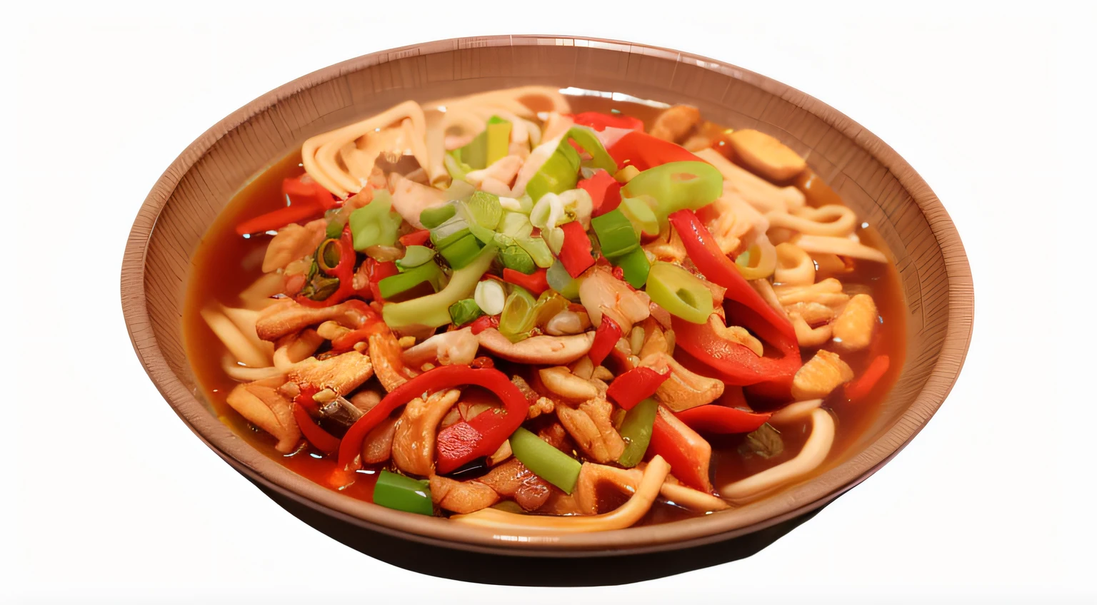 fish-flavored shredded pork, Chinese cuisine, Sichuan, plate, food, colorful, sauce, sauted, vegetables, carrot, wood ear fungus, bamboo shoots, bell pepper, green onion, garlic, ginger, spicy, sweet, sour, shredded meat, thin slices, traditional cutting technique, <lora:yuxiangrousi:1>
