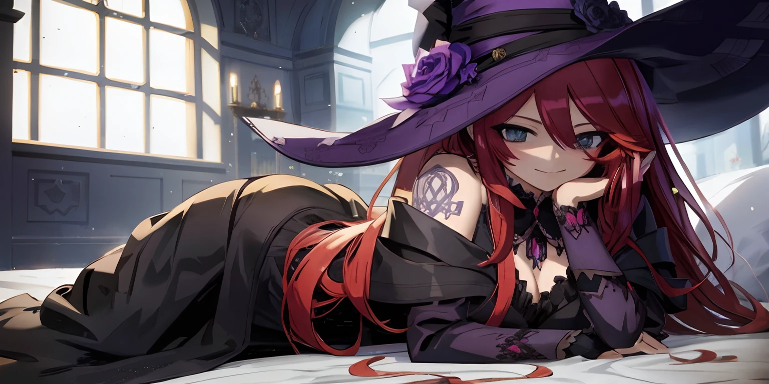 purple eye