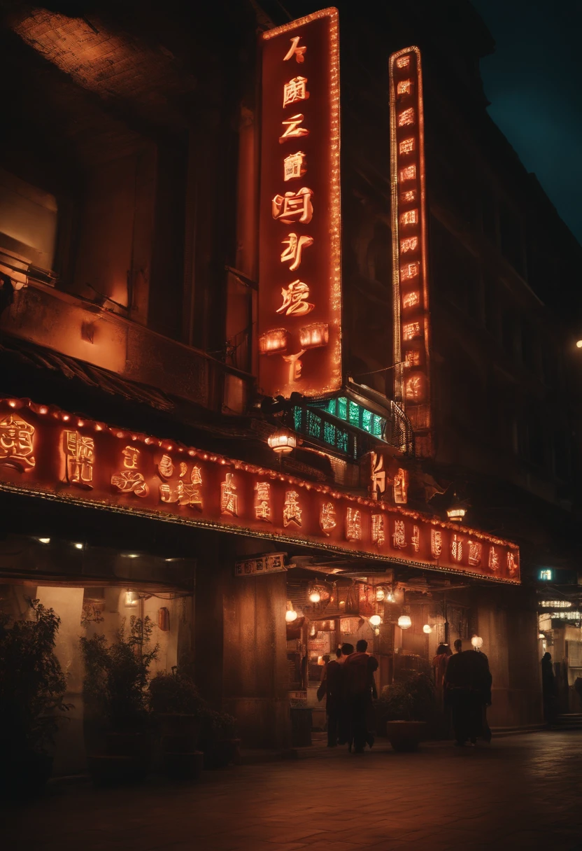 Mu Yi candy signboard