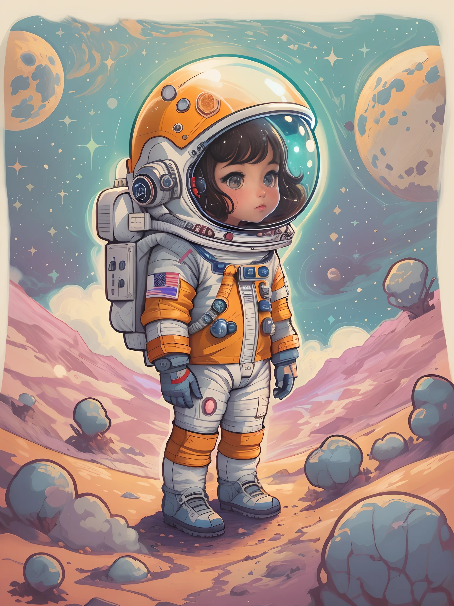 A Decolagem Corajosa Com sua nave pronta, Leo se preparou para uma grande jornada. He donned a helmet made from a pot and tied a colorful scarf around his neck, sentindo-se como um verdadeiro astronauta. With a little push, sua nave decolou do quintal, voando pelo ar enquanto ele fazia barulhos de foguetes com a boca.