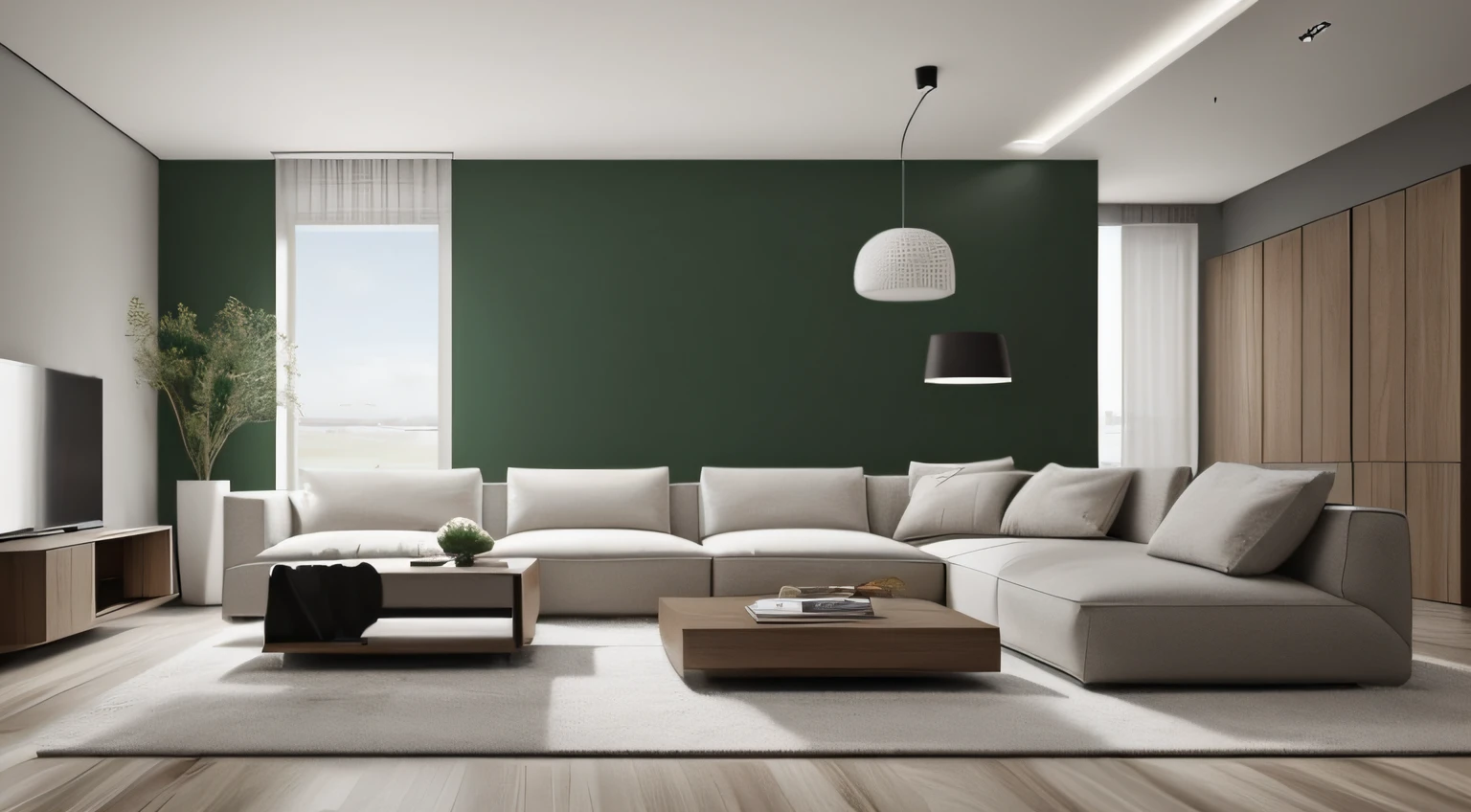 A room with minimal furniture and no people, featuring only one vase, one painting, and one drawer, Without sofa. The walls are painted in a light and low saturation Light color, color name for wall: tacao color code: (RGB code: (R: 246, G: 175, B: 127) Hex : #F6AF7F). The overall color tone of the room is consistent. without any direct sunlight or daylight effect. Tags: one vase, one painting, one drawer, minimal furniture,, one-tone color scheme, no sun, no daylight. From the point of view of a person in front of a parallel wall of the camera, for background, light and low saturation color, color code: color name for wall: tacao color code: (RGB code: (R: 246, G: 175, B: 127) Hex : #F6AF7F)