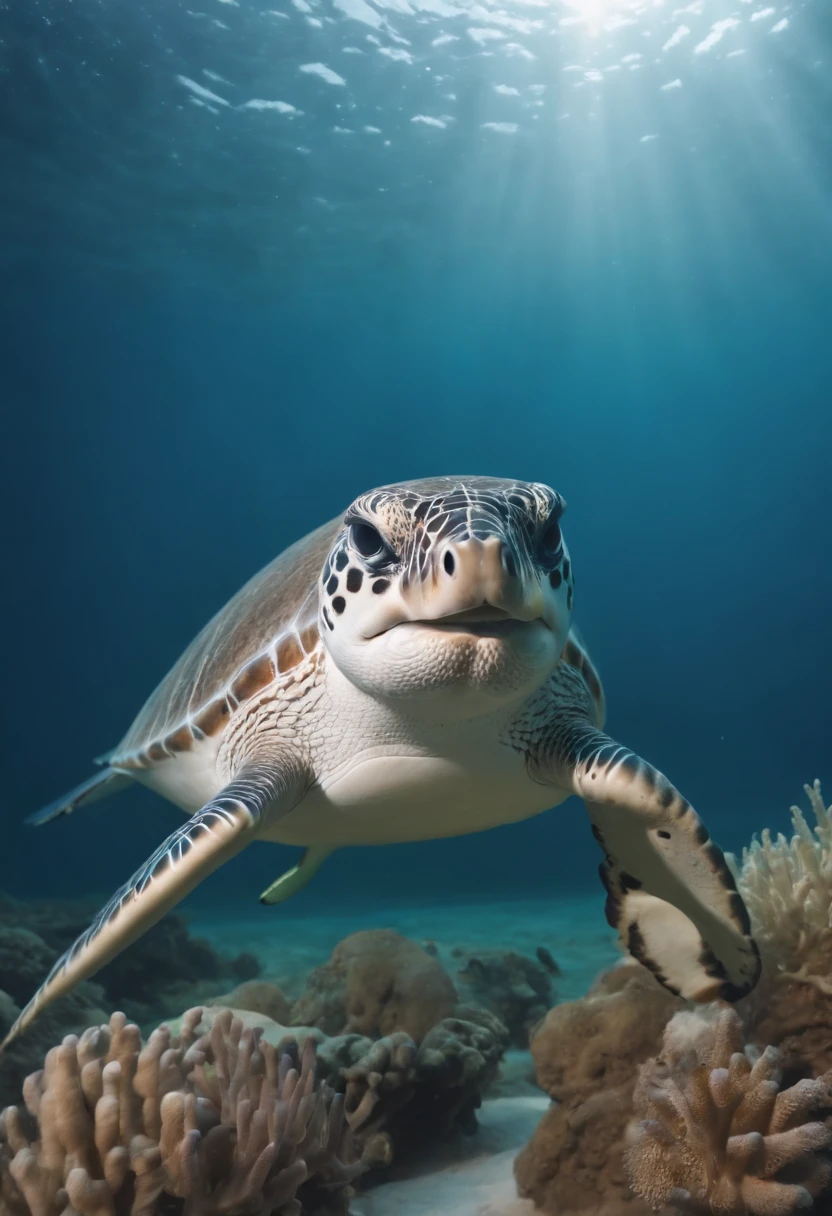 Various sea animals together