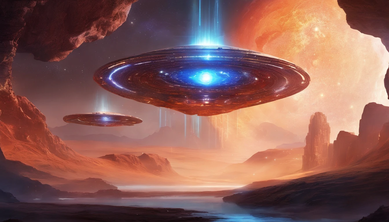 ((Master Parts)),(Best Quality)),Magnificent spatial image scene,Astro,Interstellar,((Giant Star Gate)),black hole,(((Giant Starship))),Spaceship,Bright starry sky,8K,Superfine,Upper Crider