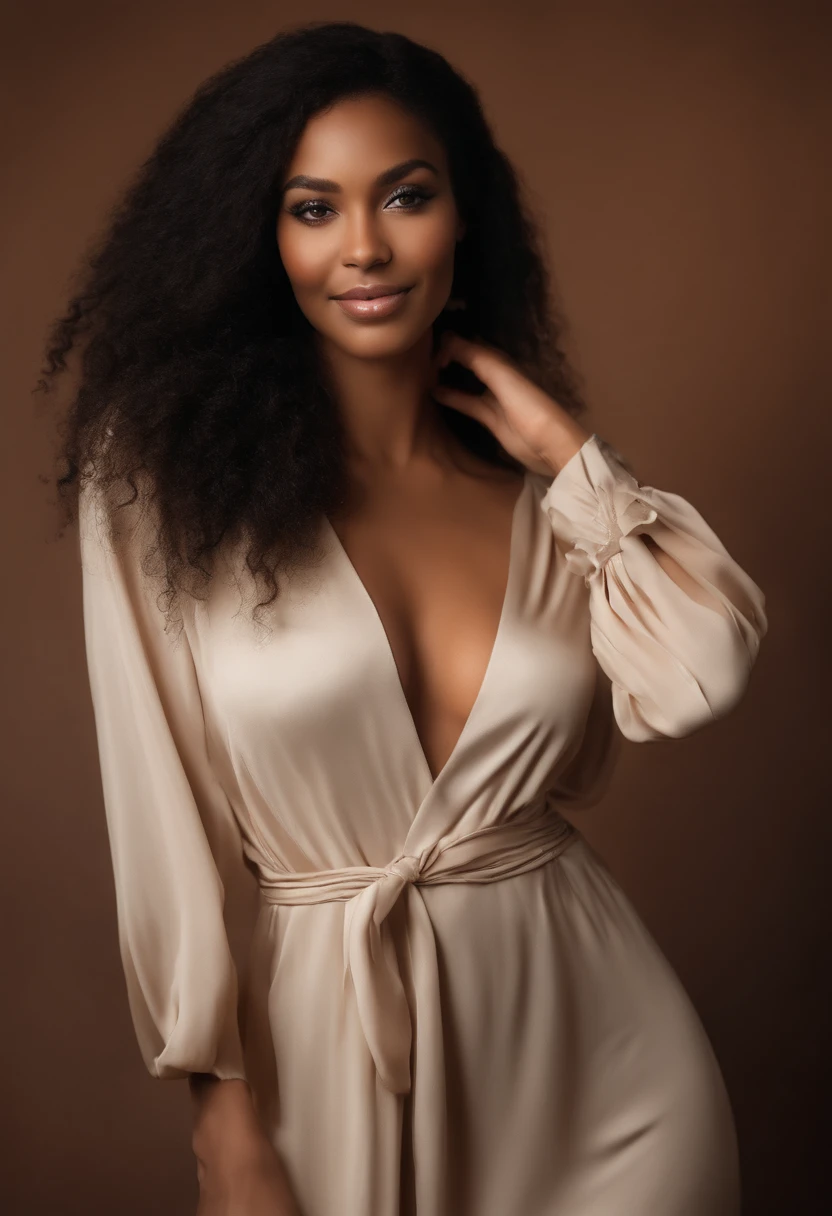 professionnel, (Photo 4K:1.1) par (Jeremy Lipking:0.3), (Dittmann Anna:0.3), (jiner:0.3), (mise au point nette:1.3), High detail, Porter (low-cut shirt:1.2), beautifull detailed face, Yeux noisette, longs cheveux noirs, (attractive young woman:1.3), (Seductive:1.1), (rougissant:1.1), Forme du corps du sablier, gros seins ronds, Hanches larges, Femme en robe noire , Black Goddess, tight attire, tight attire, smiling seductively, joli visage, fille parfaite aux cheveux blancs, pose satisfaite, Cute seductive smile, Belle fille africaine, bonne jeune fille, very sexy pose, Bel angle, pose attrayante, fille mignonne, sexy pose, Handmade Coffee Mug, Un magnifique Africain, Image du corps entier, corps entier