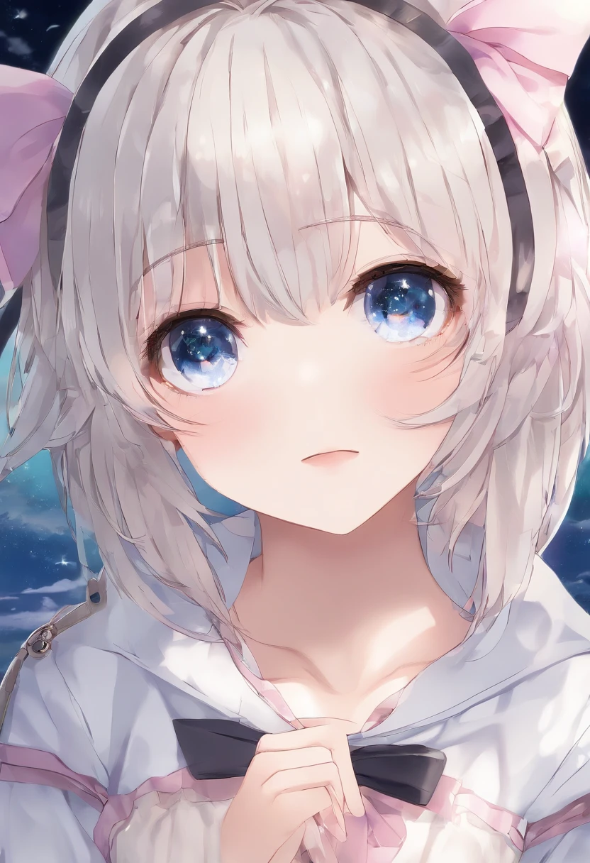 {{{masutepiece}}}, {{{of the highest quality}}}, {{Very detailed}}, {Illustrations}, {{Very detailed and beautiful} }, {{Very detailed}}, { Illustration}, Absurd, High resolution, (Beautiful and detailed eyes: 1.2), One girl, (masutepiece: 1.2), of the highest quality, Absurd, High resolution, (Beautiful and detailed eyes: 1.2), Z23\(azur lane\), 13Age, Petite, Short stature, Short hair, Big hair, Bangs, Bright blonde hair, Spread hair, Glossy hair, Beautiful and delicate cold face, Beautiful eyes, (blue-purple eyes: 1 .2), The chest is slightly larger than medium; White student shirt, Open Shirt, Pale pink childlike bra, Pale pink childish panties, sox, Blushing, shame, Shyness, Temptation, Shy laughter, Girl's Simple Room