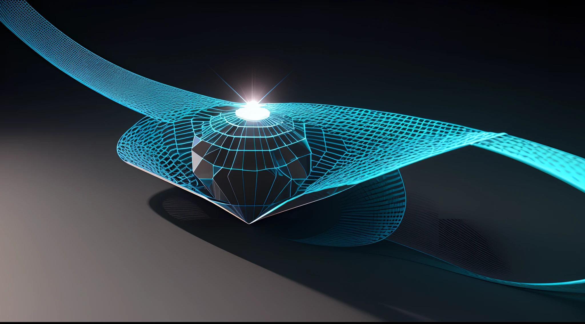 Engaging 3D visualization featuring stunning graphs、glinting