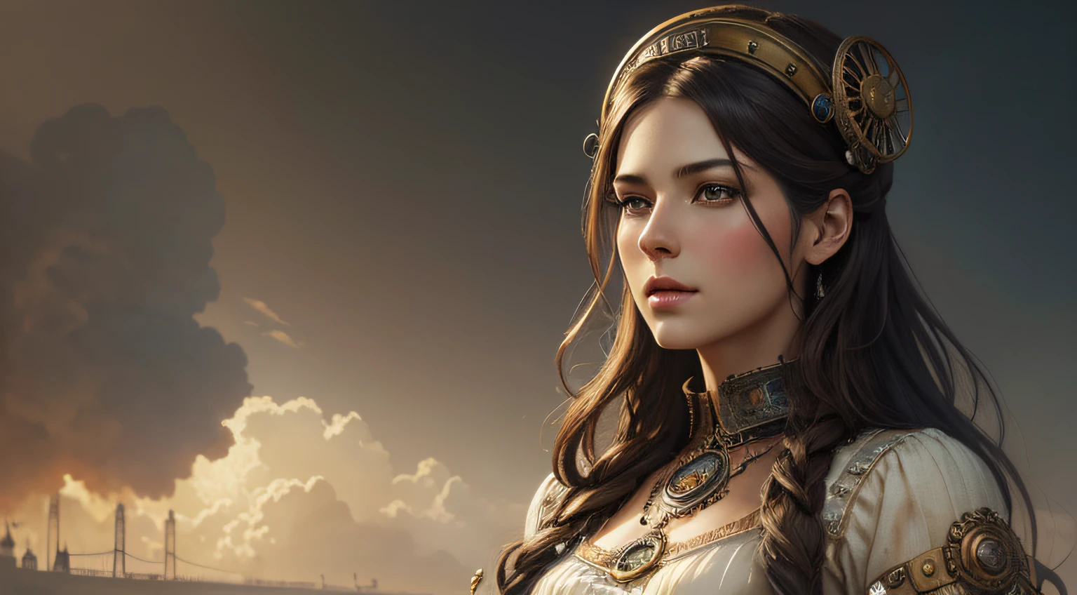 ethereal fantasy concept art of An anthropomorphic jellyfish pirate, posed character portrait design study, backlit, light rays, highly detailed, trending on artstation . magnificent, celestial, ethereal, painterly, epic, majestic, magical, fantasy art, cover art, dreamy