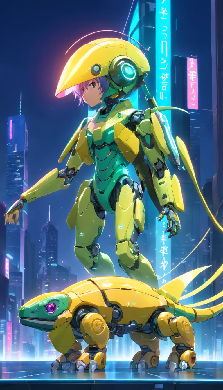 robotic chameleon, (Blind box toy style:1.2), (Full body shot) , 1 Transparent Boy,Beharent mech, Exquisite helmet:1.2, Luminous goggles:1.2, Cyberpunk, dreamy glow, luminous neon lights, Clean, White background, ( Global illumination, Ray traching, hdr, unreal render,reasonable design, high detal, Masterpiece, Best quality, hyper HD, Cinematic lighting)