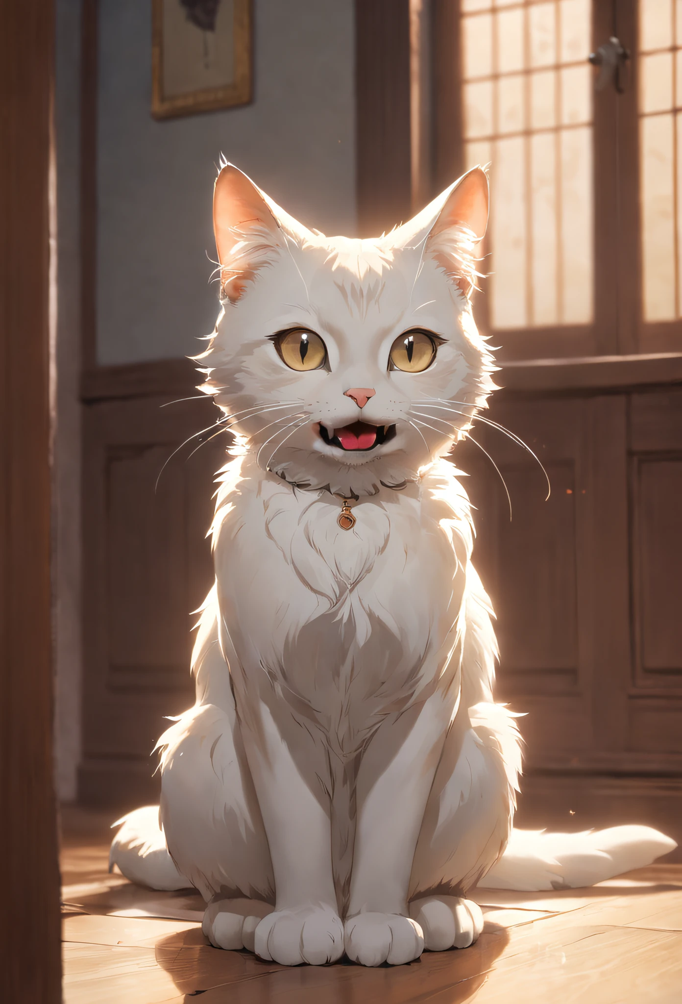 Mouth open