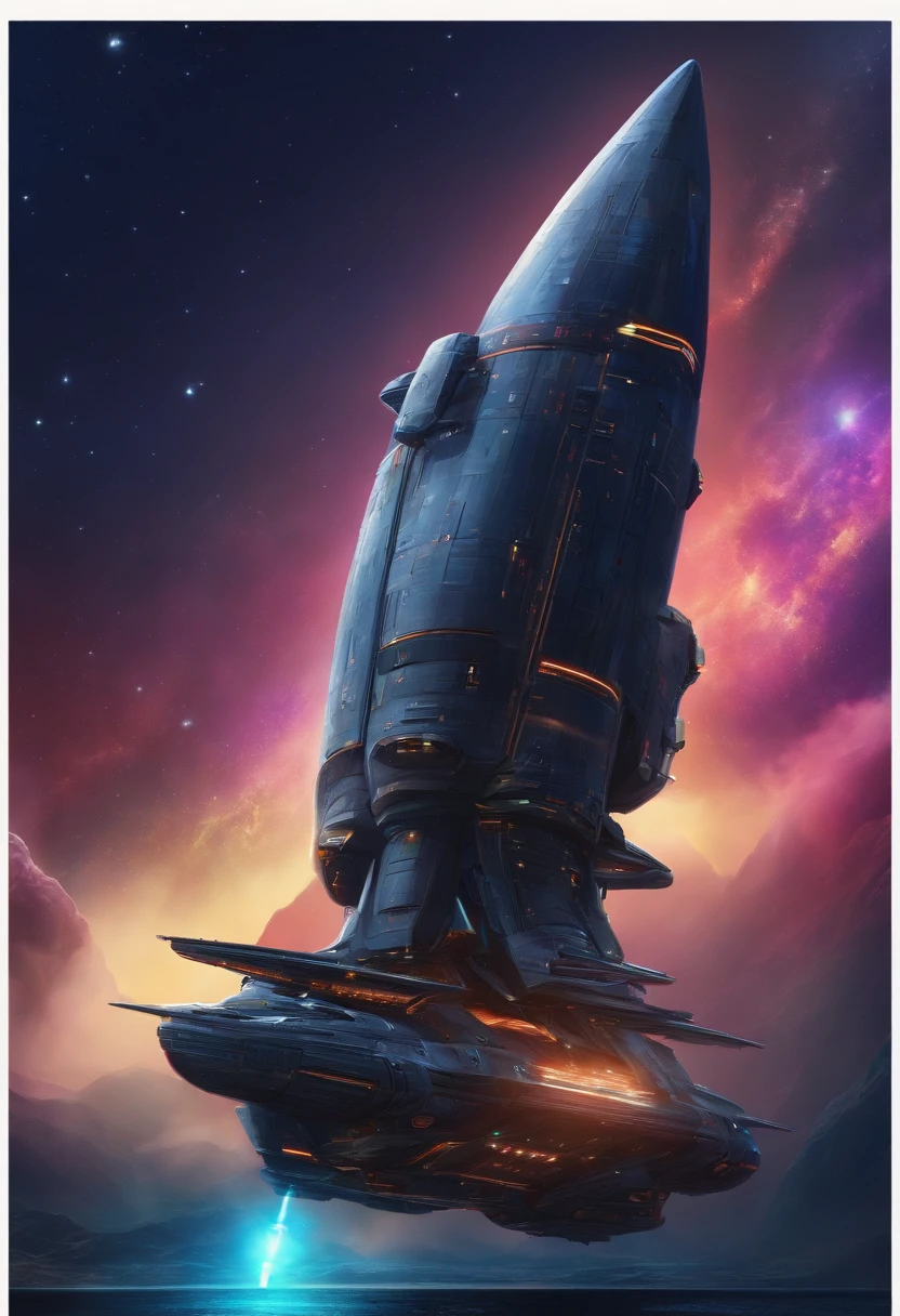 2D spaceship sprite