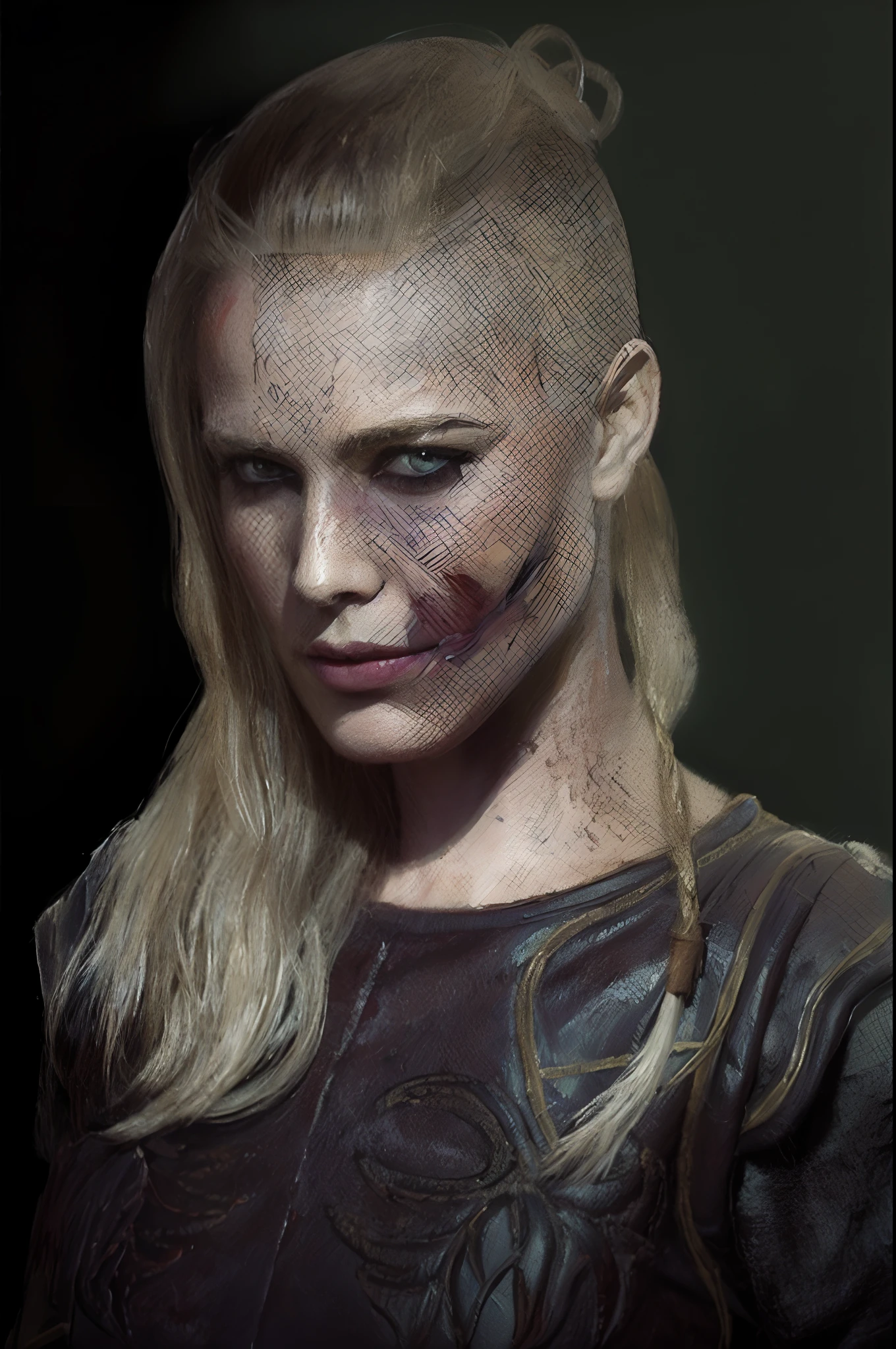 ((Oil_painting of the most_beautiful_woman_possible: 2.2)) ((impossible_beauty: 2.2))