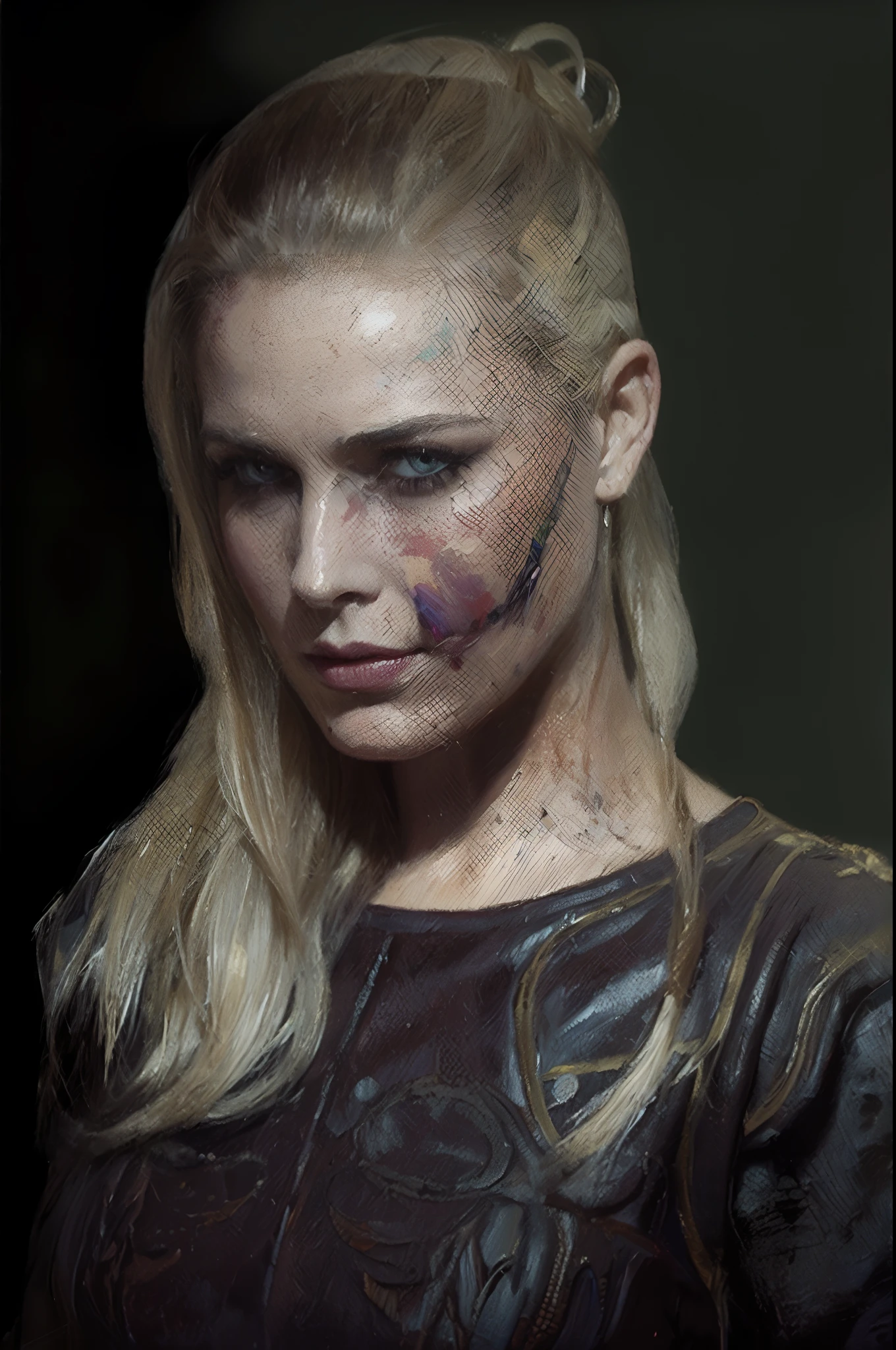 ((Oil_painting of the most_beautiful_woman_possible: 2.2)) ((impossible_beauty: 2.2))