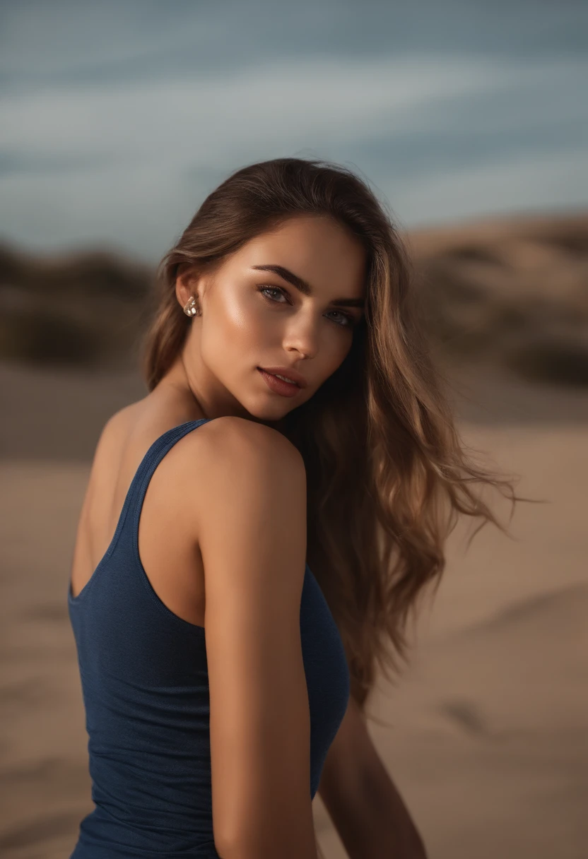 Mujer con camiseta sin mangas y bragas a juego, Chica sexy con ojos azules, retrato de Sophie Mudd, Retrato de Korina Cope, cabello rubio y ojos grandes, selfie de una mujer joven, El maquillaje de uno, Maquillaje natural, looks directly at camera, Caras con artgramas, Maquillaje sutil, Excelentes fotos de cuerpo entero, in the room, pechos grandes y llenos, una rubia, latina, gimnasio