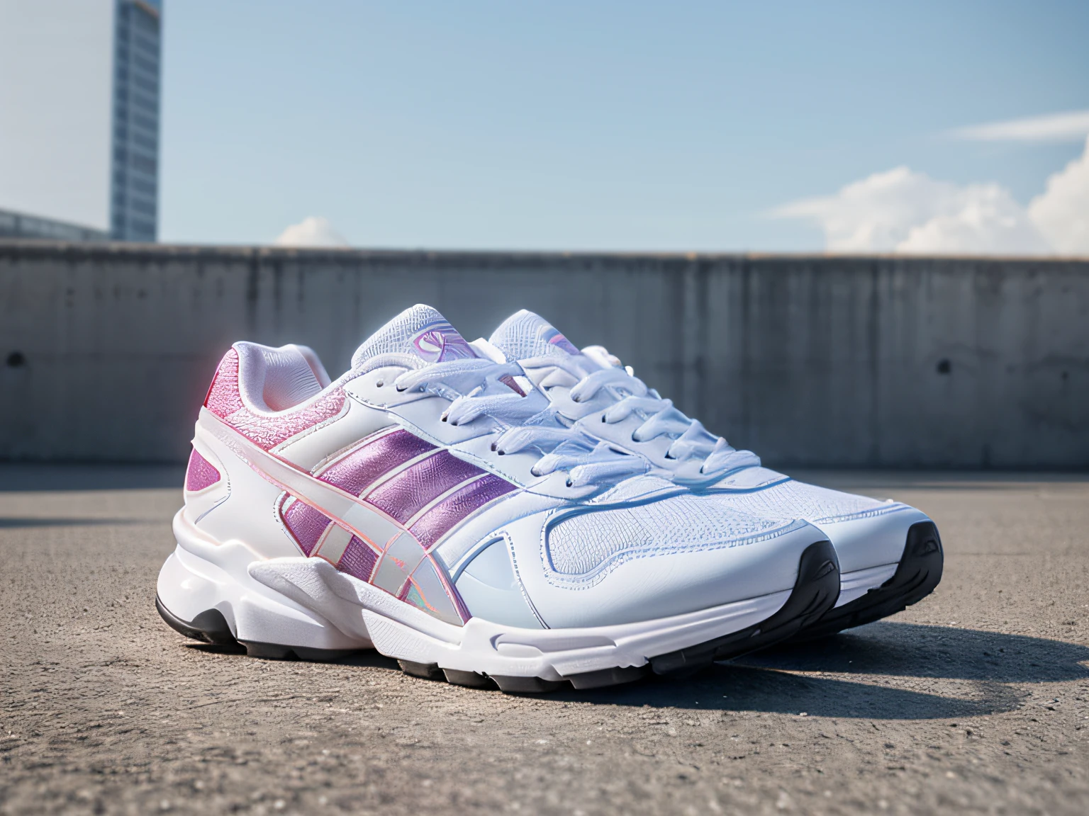 Translucent, experiment, product design, 3D render, Octane, Calm and well contrast, In the AIR, Bright, trainers sneakers --ar 4:6 --s 1000 --q 5 --chaos 27 --q 2 --s 750 --v 5