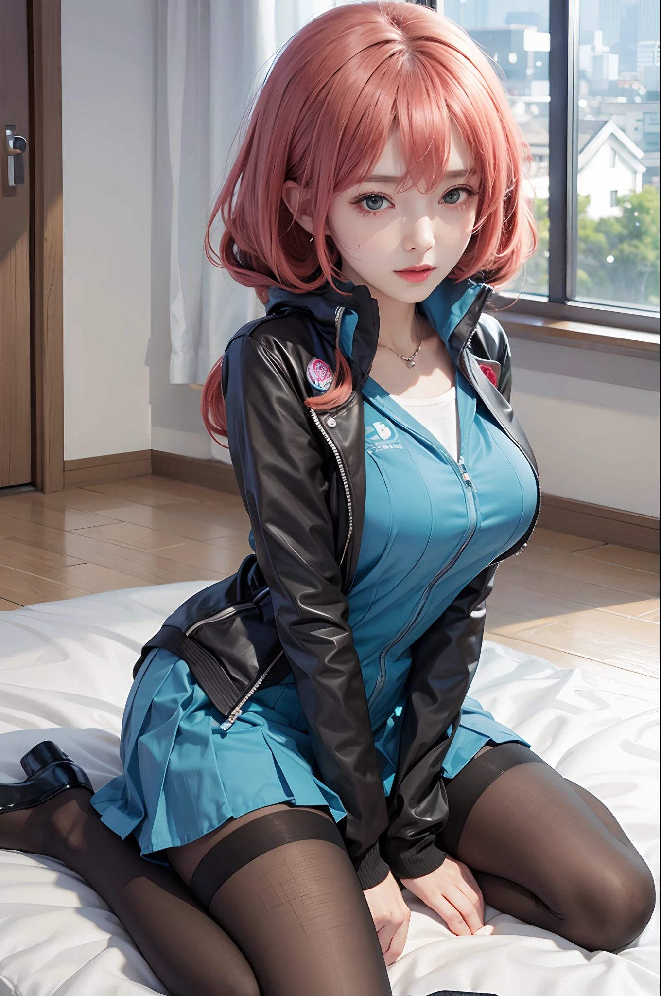 Realistic, nakano miku, ultra detail