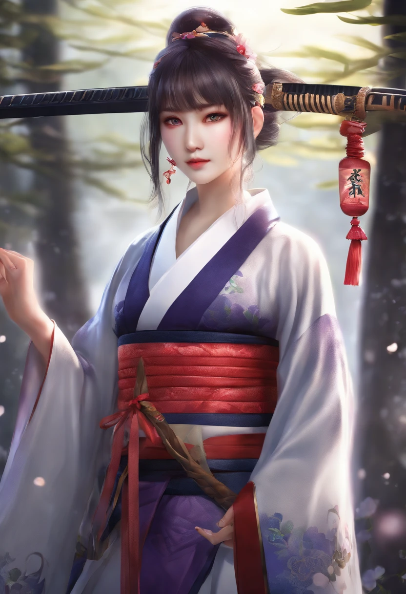(masterpiece, finely detailed beautiful eyes: 1.2), high contrast, pastel colors, watercolor \(medium\), (illustration:1.2), 1girl, solo, (raiden shogun:1.4), purple hair, purple eyes, bangs, braid, braided ponytail, breasts, hair ornament, japanese clothes, kimono, sash,red sash , (detailed background:1.4), (torii:1.4), (thighs:1.4), volumetric lighting, hyper detailed, highly detailed, beautiful, small details, ultra detailed, best quality, intricate, sharp, digital illustration, detailed, intricate, 4k, 8k, good anatomy, beautiful lighting, award-winning, highres, (extremely detailed CG, unity, 8k wallpaper:1.1), beautiful face, highly detailed face, zoomout, colorful, vibrant colors, nail polish, (glow:1.4)