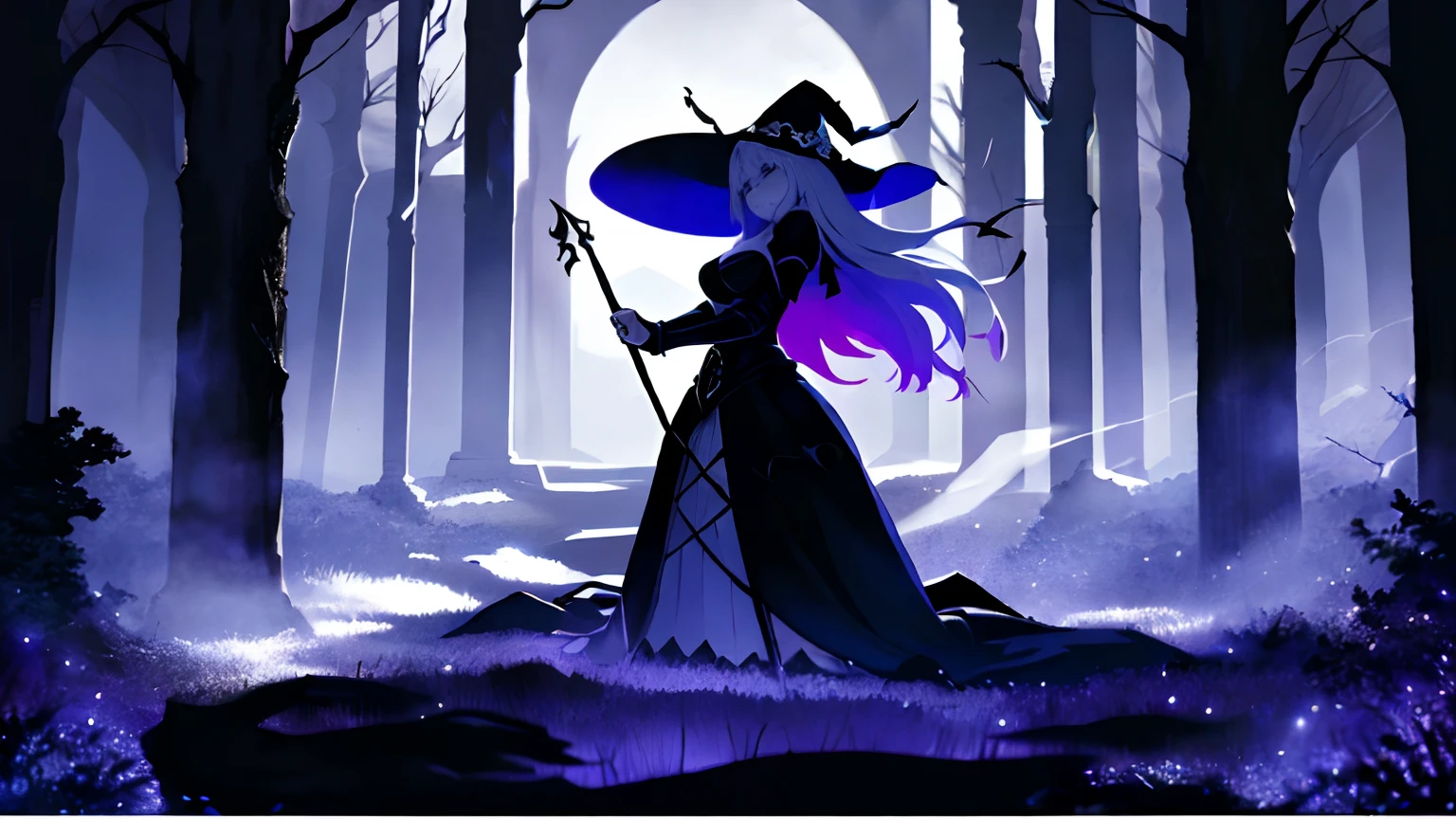 (best quality,4k,8k,highres,masterpiece:1.2),ultra-detailed,realistic, cute girl with beautiful detailed eyes, cute girl with beautiful detailed lips, demon girl with bat wings, character sheet design style, white background, Official Art, witch, witch hat, gothic dress, enchanted forest background, magical atmosphere, dark and mysterious, moonlight shining through the trees, soft and ethereal lighting, mystical vibes, detailed lace patterns on the dress, intense colors and contrast, gothic architecture in the background, eerie yet captivating scene, fantasy theme, enchanting and alluring.