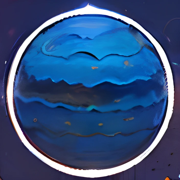 aumentar qualidade, 4k, planeta,  netuno, desenho