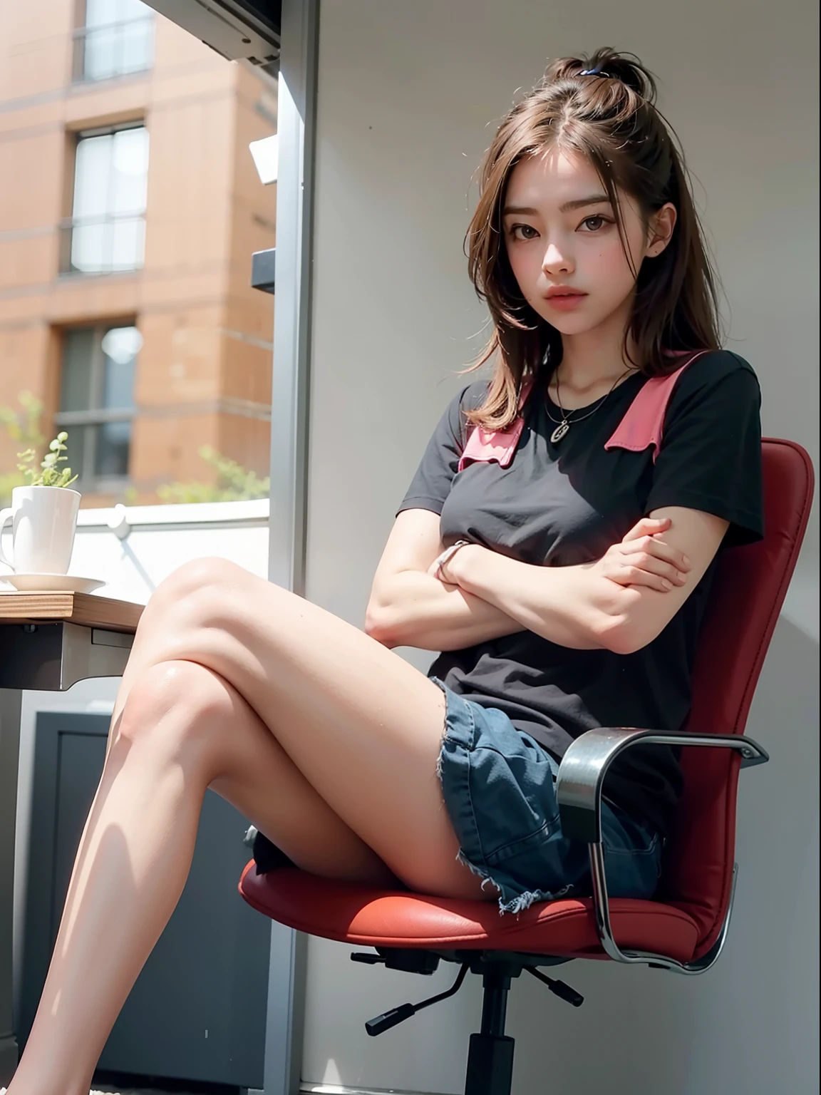 (8K high image quality), (top quality), (RAW image quality),(Tischplatte:1.2), (realistisch), (fotorealistisch:1.37), (gamer girl) ,Big eyes,lange Wimpern,exquisit(Realistischer Live-Action-Gaming-Stil),Das ultimative Gesicht,fotorealistisch light and shadow ,Clear facial features,milchige Haut,helle Haut, highdetailsskin,realistisch skin details,Sichtbare Pore,(Super Detail),Hair length is random, (wallende Haare),Best full body portraits, straight standing model portrait, gaming 1-Girl , Niedlich,beautiful detailed eyes, beautiful detailed nose, hochdetaillierte Haut,Full body ,(Blickkontakt),(Beautiful face with double eyelids),((Full bodybild)), (Realismus: 1.4),high-level image quality, hervorragende Details, ultra high resolution, gaming-girl , Bevorzugen Sie Details, ,delicate and beautiful face,,25 Jahre alt, koreanische Herkunft, korean nationality,(beautiful face 1.4),Eine schlanke Gamerin,photographed in a gaming environment, gamer girl playing pc(Es ist eine Full bodyaufnahme.), gerade stehen, (Hohlkreuz) , hervorragende Figur, Modelfigur , hervorragende Pose ,Mittleres Haar,,hell erleuchteter Innenraum,eine jeans,nice legs,Die Jacke sieht gut aus, Nasse jeans, (((wetting herself))), (sich selbst pinkeln), pinkelnder Fleck, (puddle), (dicke Oberschenkel), beautiful long stretched legs, Lippenstift, detailliertes Gesicht, pretty face, seductive face, eine wundervolle lange Jeans, (Schlaghose), gamer girl!!, gaming, pc, pc-games, ((gamer-girl))