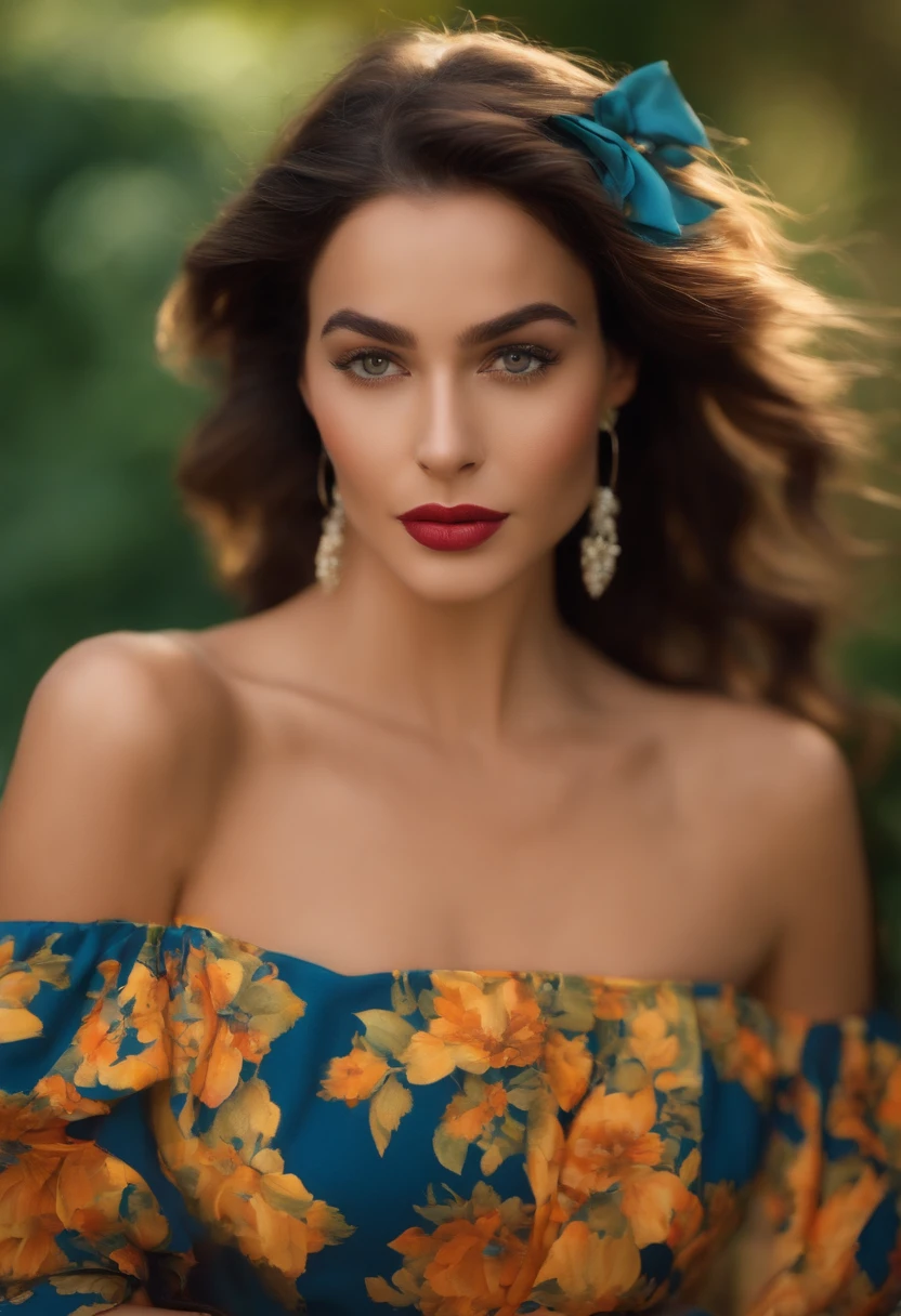 Beauty model