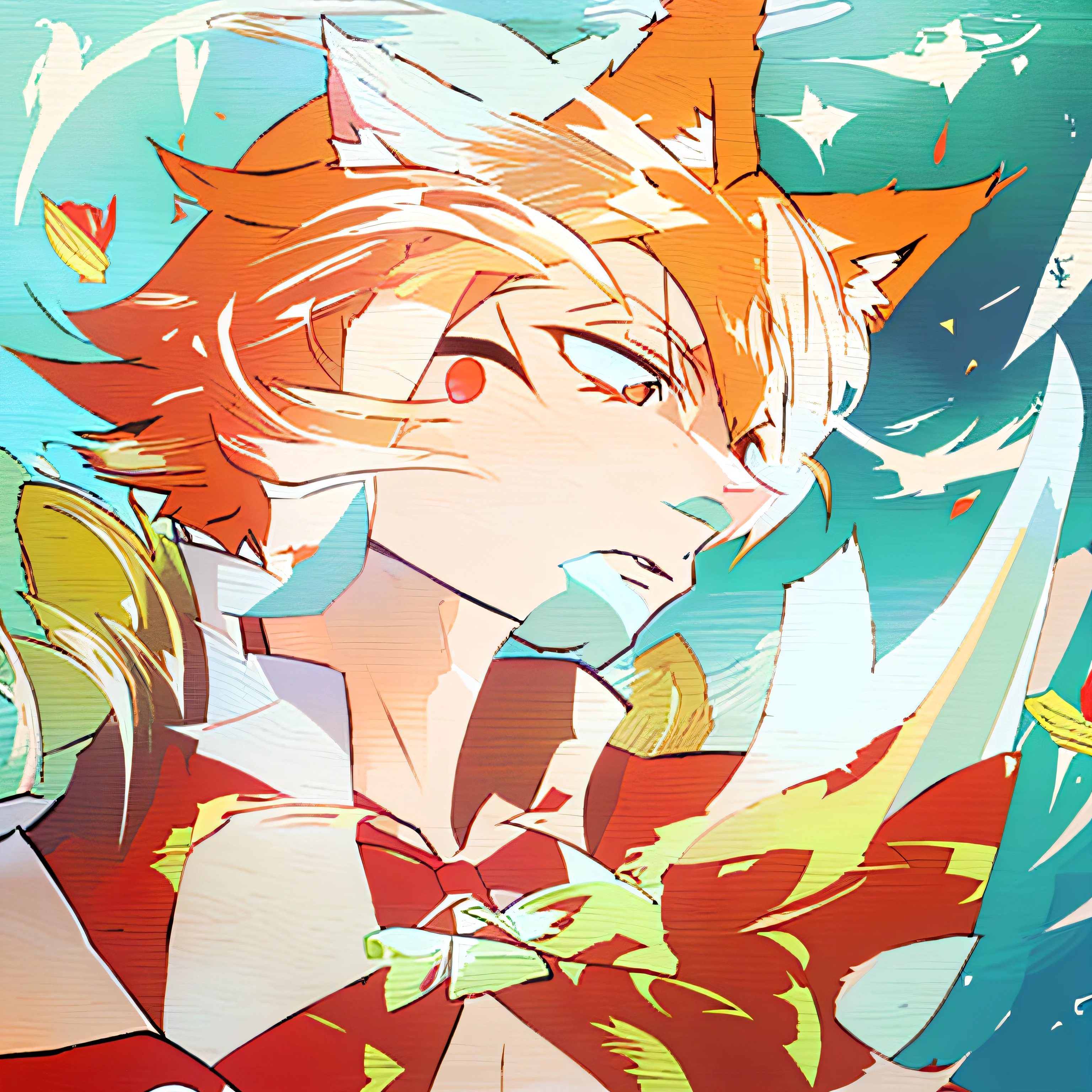 Anime style picture of cat with red and white tail, fursona art, very very beautiful furry art, tonic the fox, furry furaffinity, Furry art!!!, commission on furaffinity, anthropomorphic fox, portrait of an anthro fox, fursona!!!!, Anthropomorphic fox, Sora as a cat, a fox