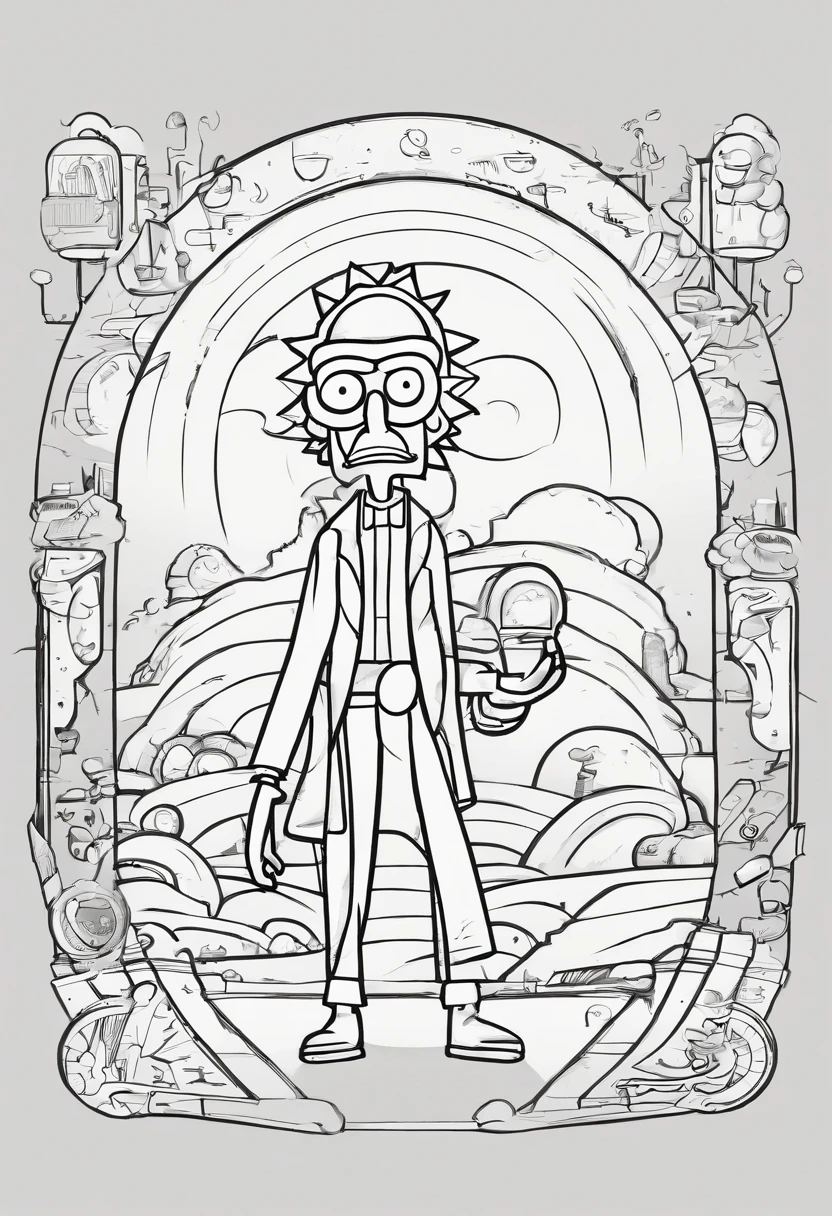Rick de " Rick and Morty"