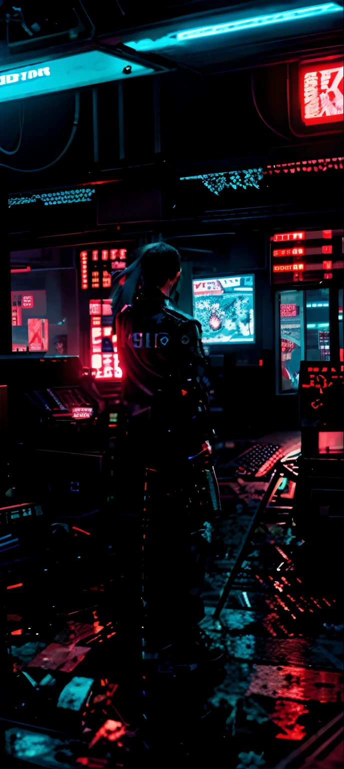 Change background, 4k cyberpunk  , anime background ,realistic