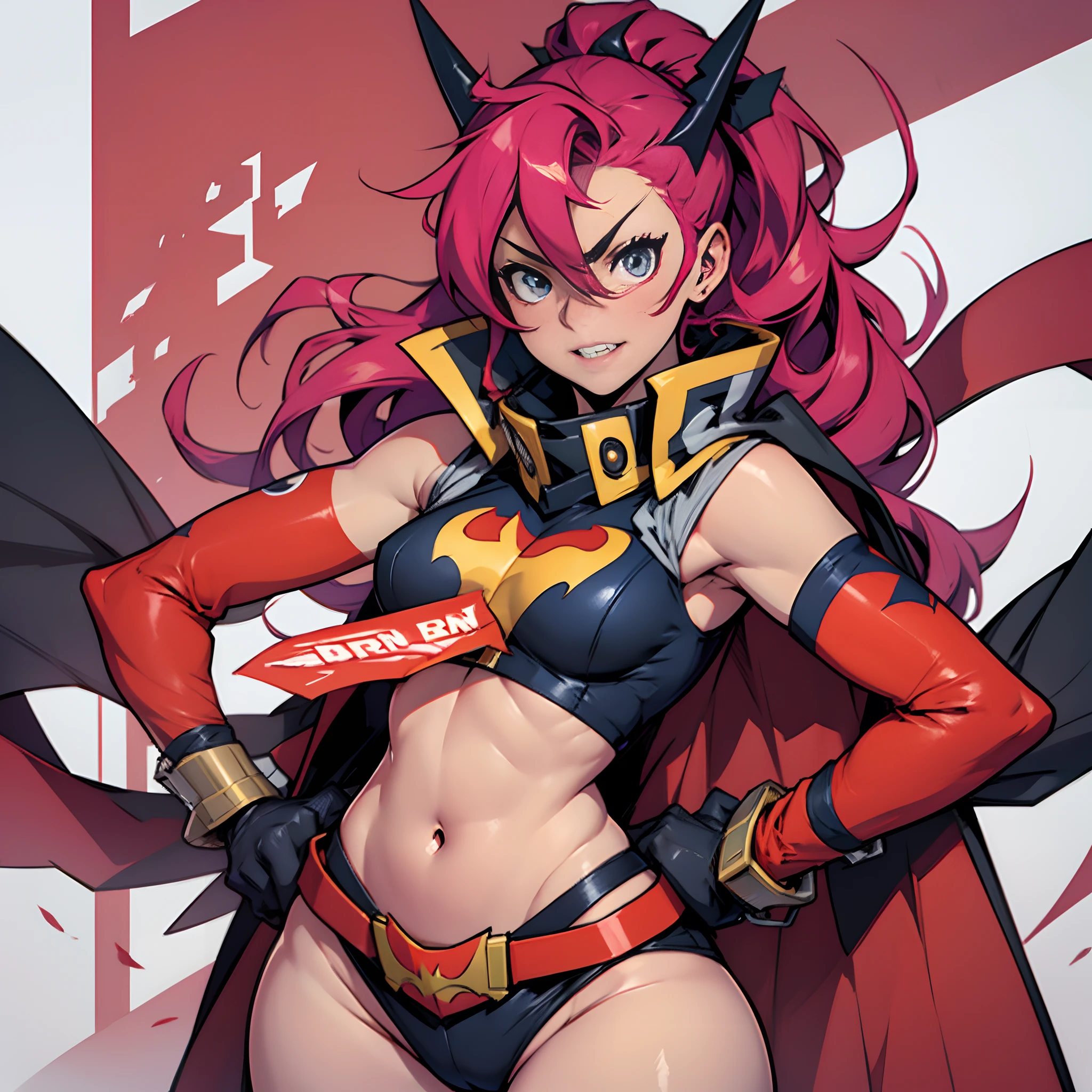 batgirl in Gurren Lagann style --auto --s2