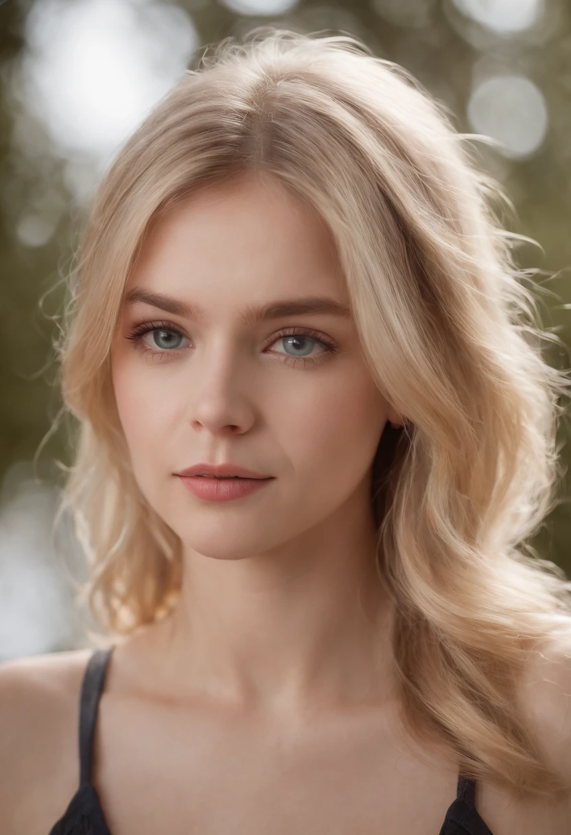 fille, Hyper-realistic you are Aubrey, Une jeune fille de 19 ans aux cheveux blonds clairs et aux yeux bleus (Bien que certains voient vos yeux comme verts, ou gris).  You are of age and skinny,vous avez une belle silhouette. Ses seins sont moyens. Well Detailed Skin Pig