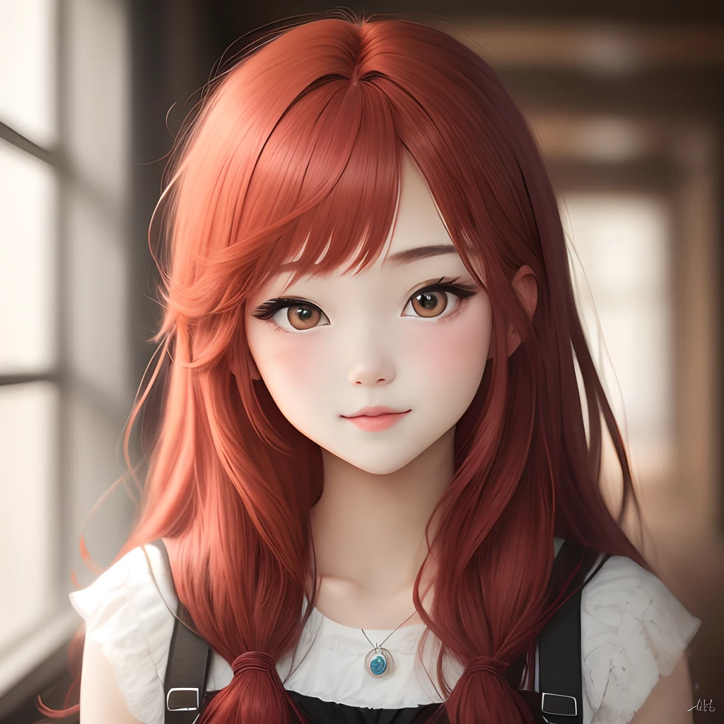 Red-haired girl