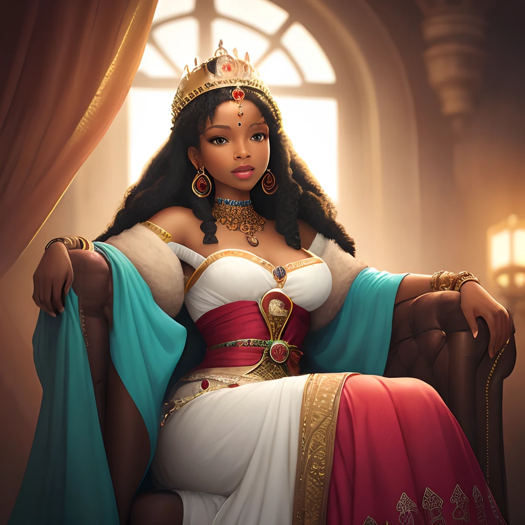 beautiful African woman, short (golden) dress that seems to flow like honey, dark skin, beautiful detailed eyes, beautiful detailed lips, extremely detailed eyes and face, long eyelashes, intricate jewelry, warm lighting, photorealistic, 8k, high quality, cinematic, dramatic lighting, vibrant colors, glowing skin, elegant pose, graceful movement, lush environment, (best quality, 4k, 8k, highres, masterpiece:1.2), ultra-detailed, (realistic, photorealistic, photo-realistic:1.37)