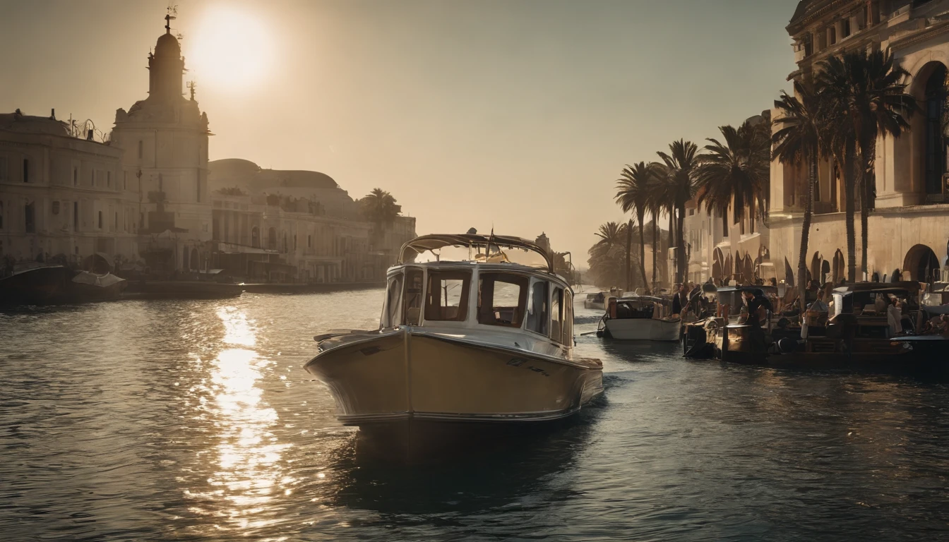 Atlantis if it was still around today. Images of life in 2023 in Atlantis, cinematic, street photography,