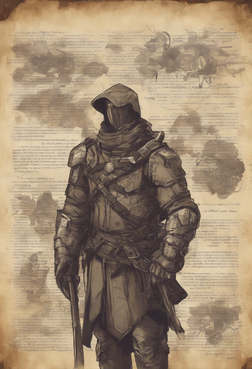 Homem escrevendo em um caderno em chamas, olhando fixamente para o caderno, olhar intenso, background com muitas chamas espalhadas