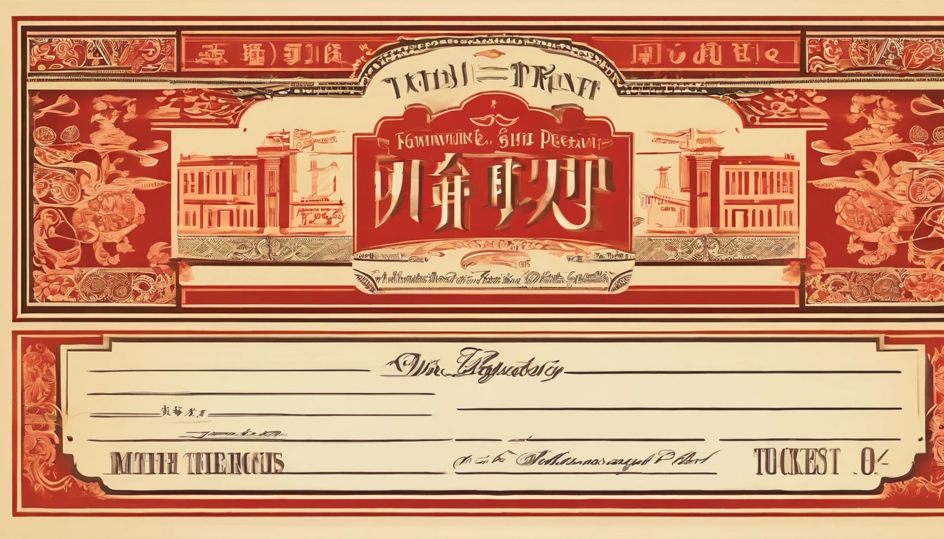 (best quality,realistic:1.37),
two Japanese movie tickets in an envelope,
vibrant color tones,
crisp details,
nostalgic paper texture,
authentic Japanese typography,
meticulously designed movie logos,
subtle lighting and shadows,
faded vintage aesthetic,
meticulously preserved creases on the envelope,
subtle reflection of the tickets on the shiny envelope surface,
engraved text on the tickets,
close-up view of the intricate artwork on the tickets,
intriguing film titles,
cinematic atmosphere,
meticulously crafted illustrations,
a touch of film grain effect,
subtle sepia tone,
embossed seal on the envelope,
composition emphasizing the tickets as the focal point,
textured background reminiscent of traditional Japanese patterns,
carefully arranged composition to create a sense of anticipation,
subtle hint of the movie genre,
clear indication of the movie date and time,
atmospheric lighting,
detailed descriptions of the movie plot and actors hidden on the tickets,
subtle shadows cast by the tickets on the envelope,
decorative details on the envelope flap,
meticulously created folds on the envelope,
subtle hint of the envelope's previous journey,
delicate calligraphy on the envelope,
characterful handwriting,
carefully chosen color palette for the tickets,
subtle layering effect to add depth to the design,
meticulously detailed emblem on the tickets to represent the movie theater,
soft lighting to evoke a sense of warmth and anticipation,
subtle ink stains on the envelope,
perfectly symmetrical composition,
air mail stamps on the envelope,
subtle play of light and shadow on the envelope,
meticulously handcrafted design,
subtle reflection of the envelope on a wooden surface,
subtle texture on the tickets,
cinematic feel to the design,
intricate patterns on the envelope,
dreamy atmosphere,
a touch of mystery in the shadows,
subtle variation in color saturation for an artistic touch.