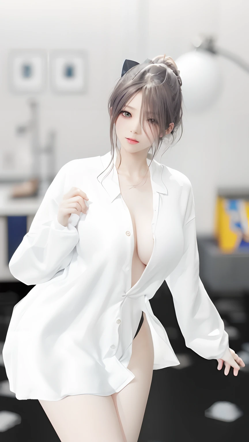 anime texture, detail, dont change face, dont change object, make it 3D anime, high detail, girl model, beauty, extra detail, big boobs, very big breast