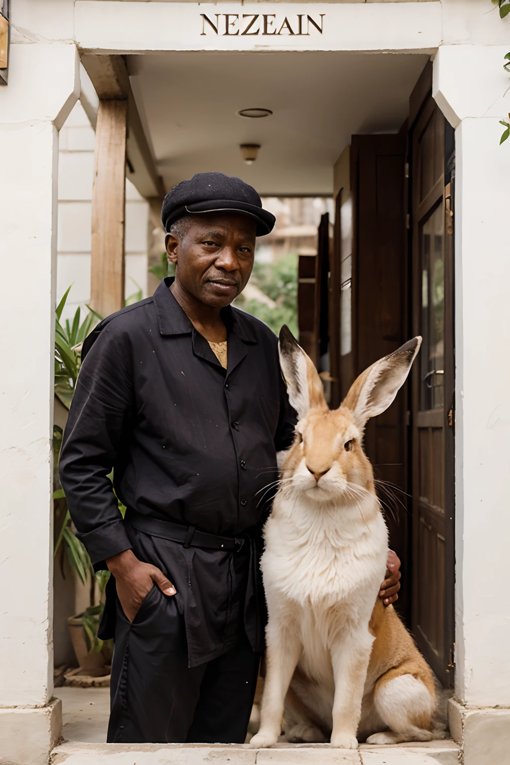 Grandfather Mazai and hares