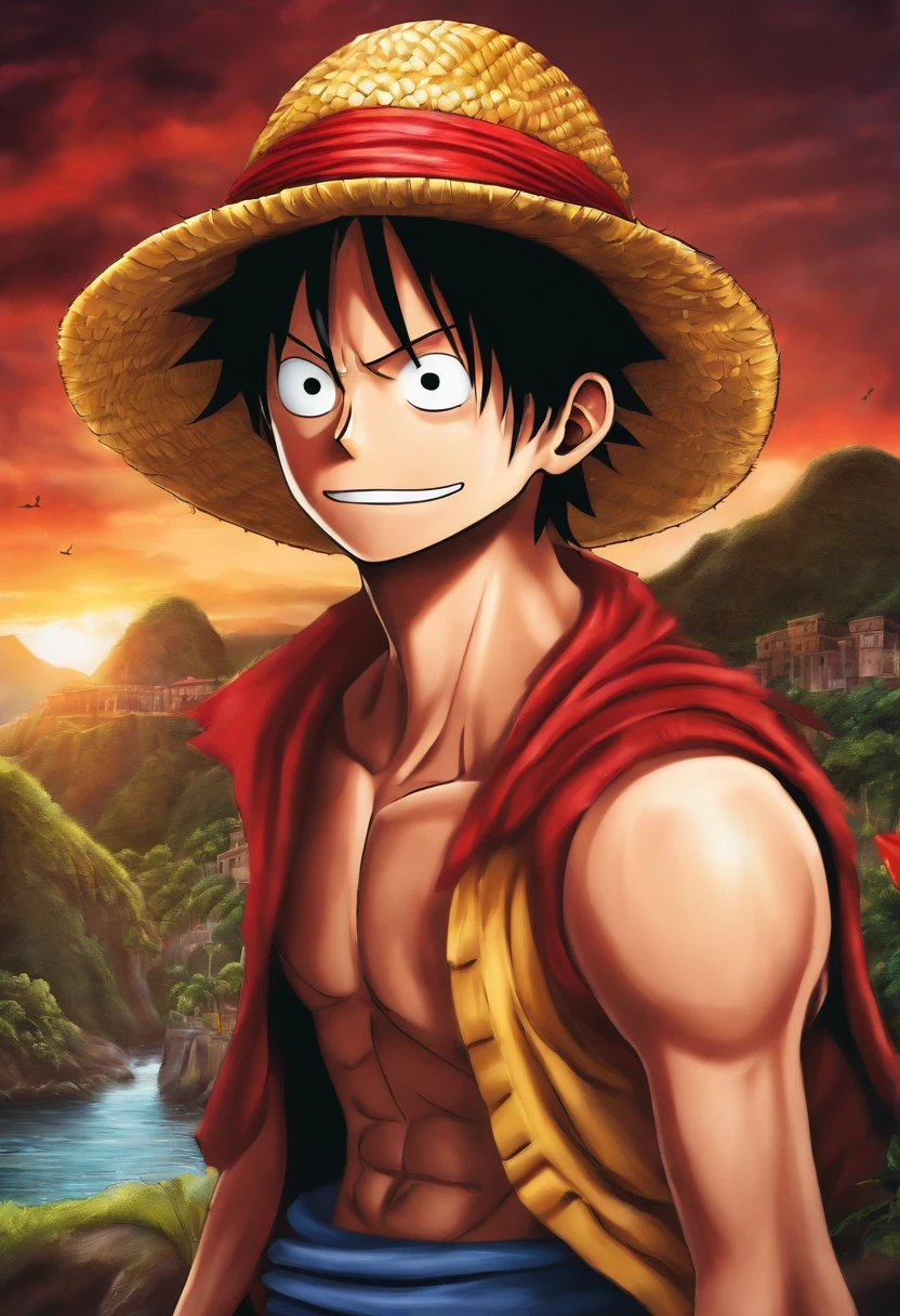 luffy de one piece en colombia
