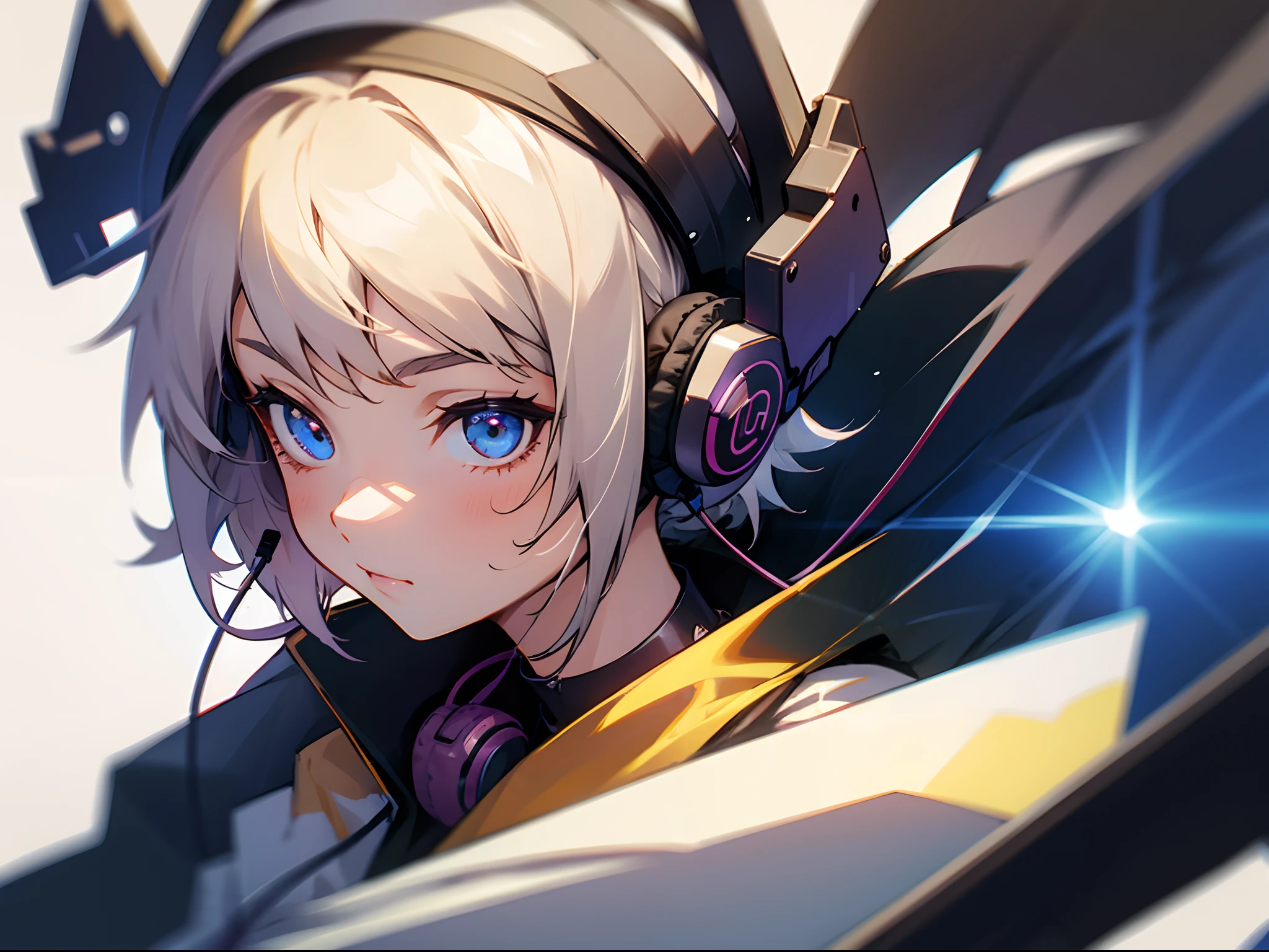 GIRL WITH HEADPHONE