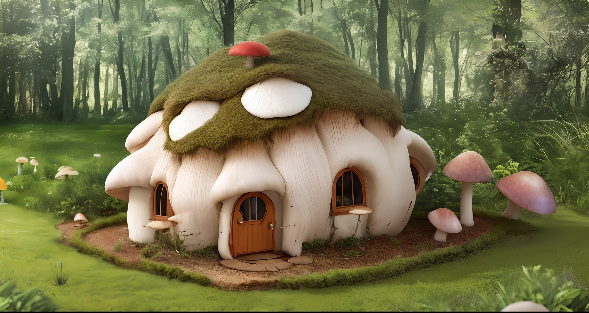 Mushroom House, Realistic