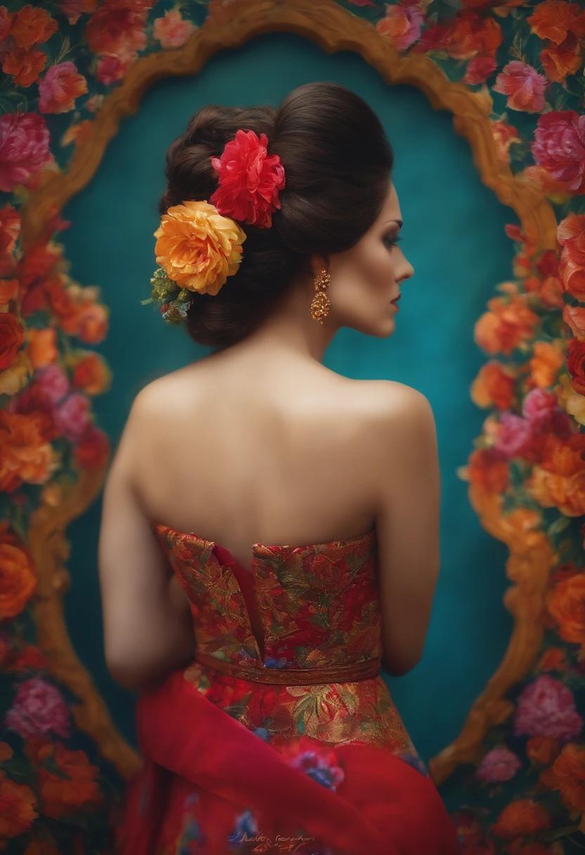 mujer con cintura delgada