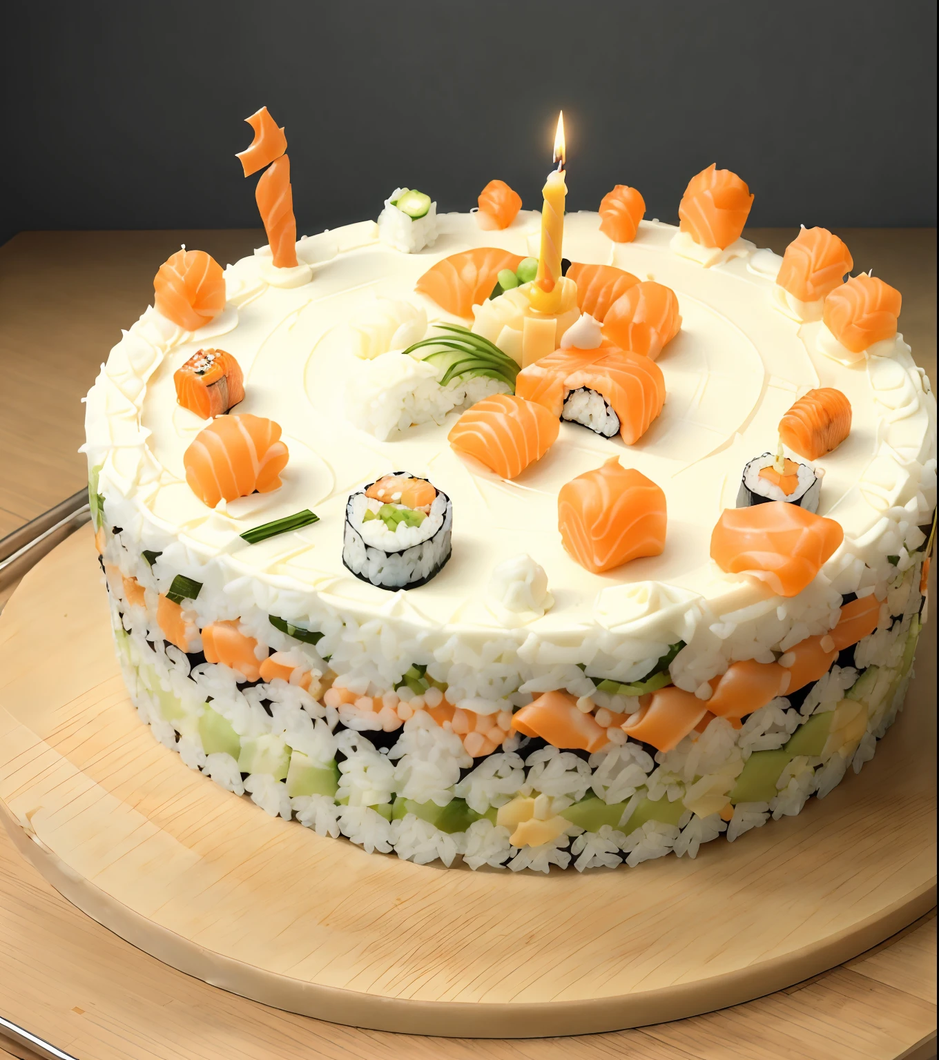 SushiStyle (Happy Birthday) Cake