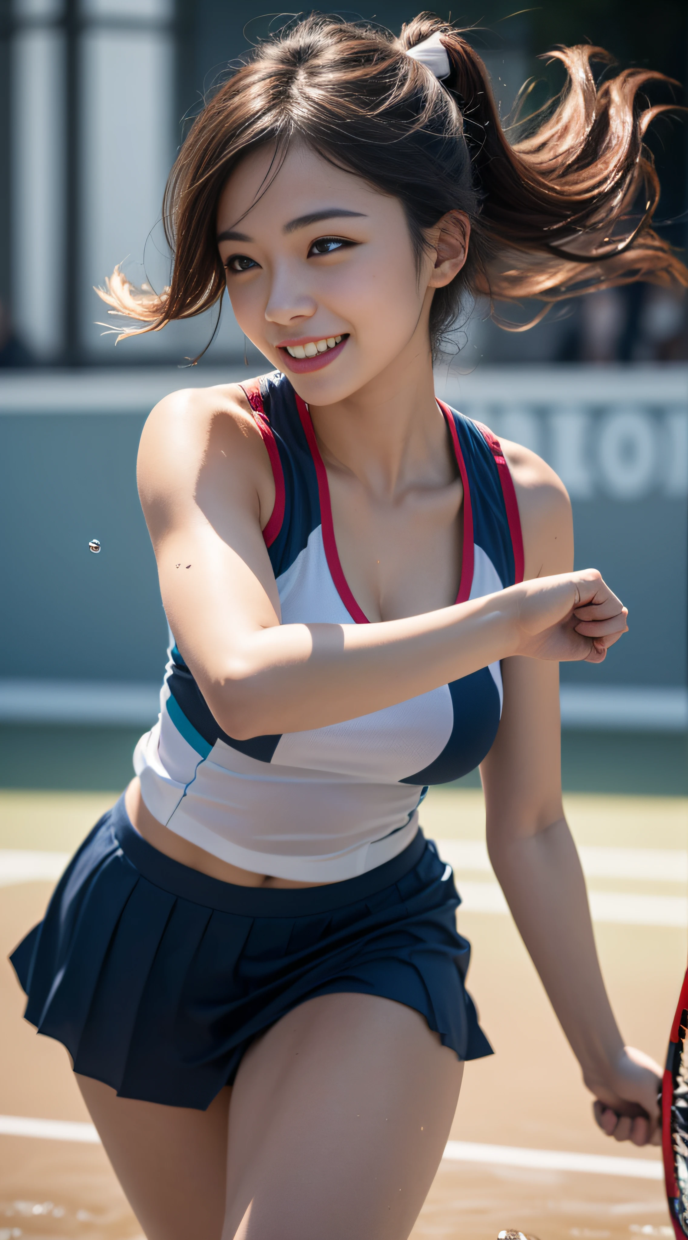 Pubic hair grows、Smile full of happiness、During sex、During sex、During sexual、Panting face、Lacking、After being attacked、Torn and tattered tennis wear costume、Sweating、Expression in a state of excitement