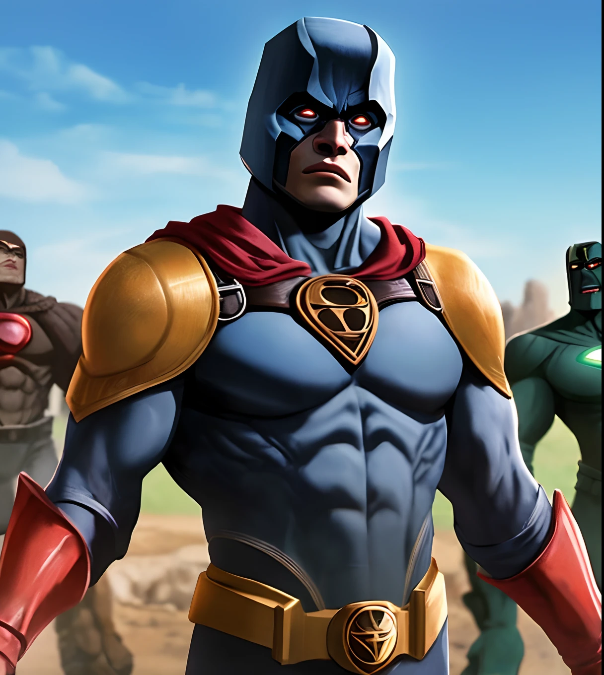 Darkseid e super homen amigos