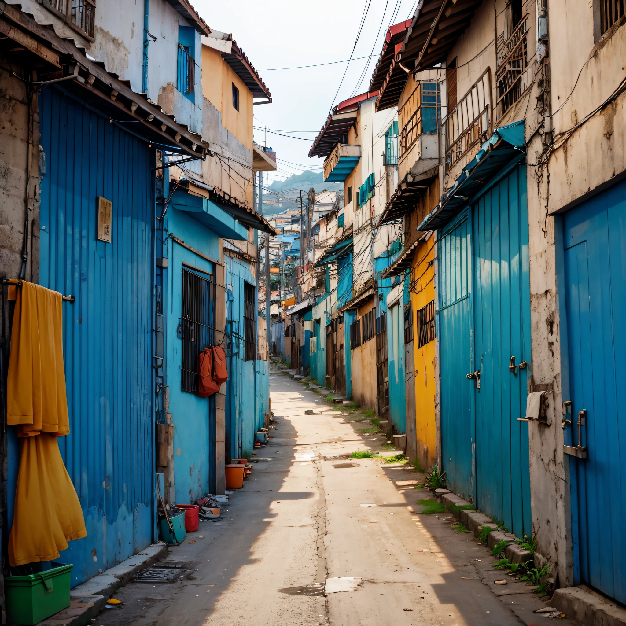 street, favela, brasil