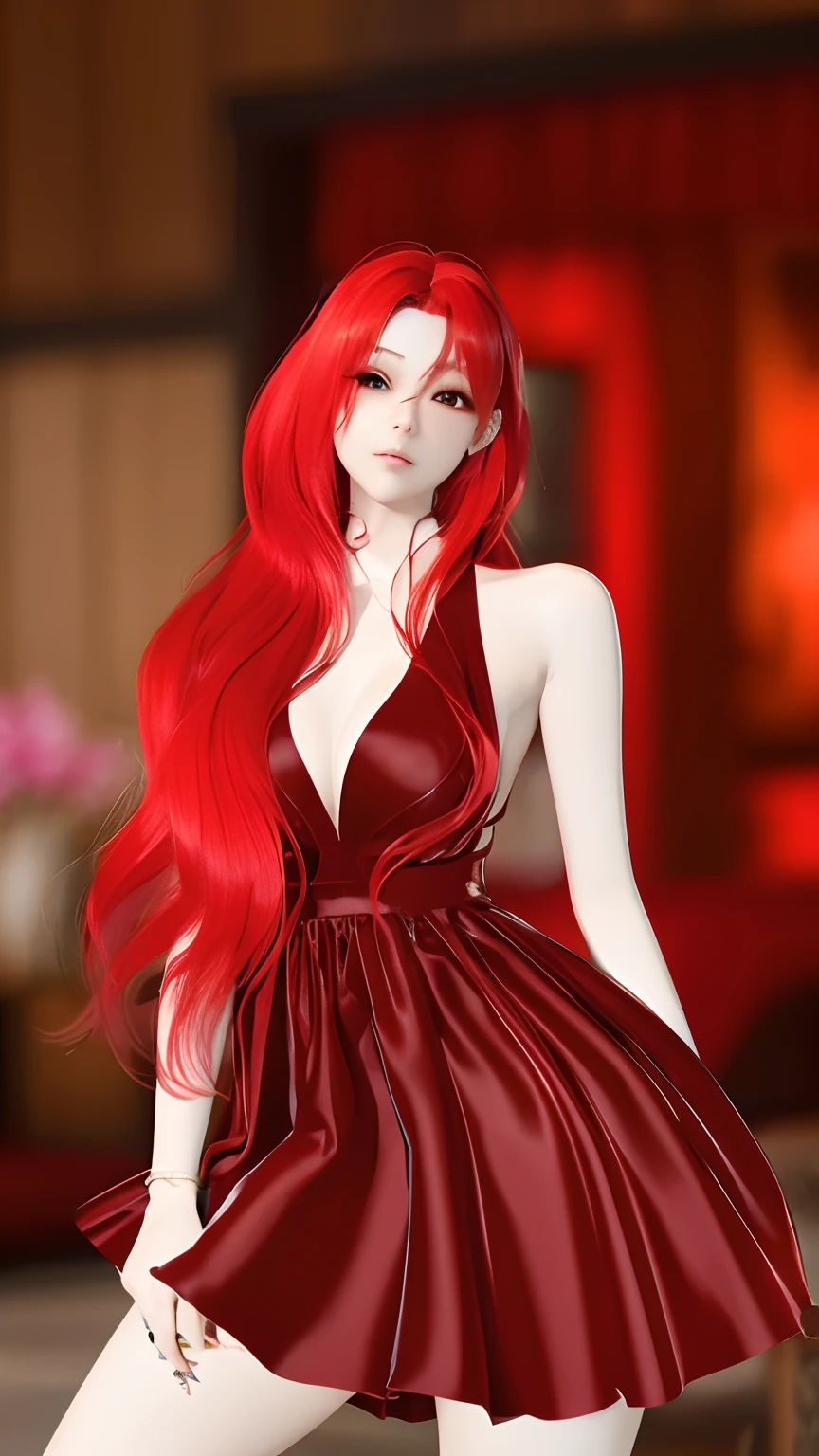 anime texture, detail, dont change face, dont change object, make it 3D anime, high detail, girl model, beauty, extra detail, big boobs, big breast