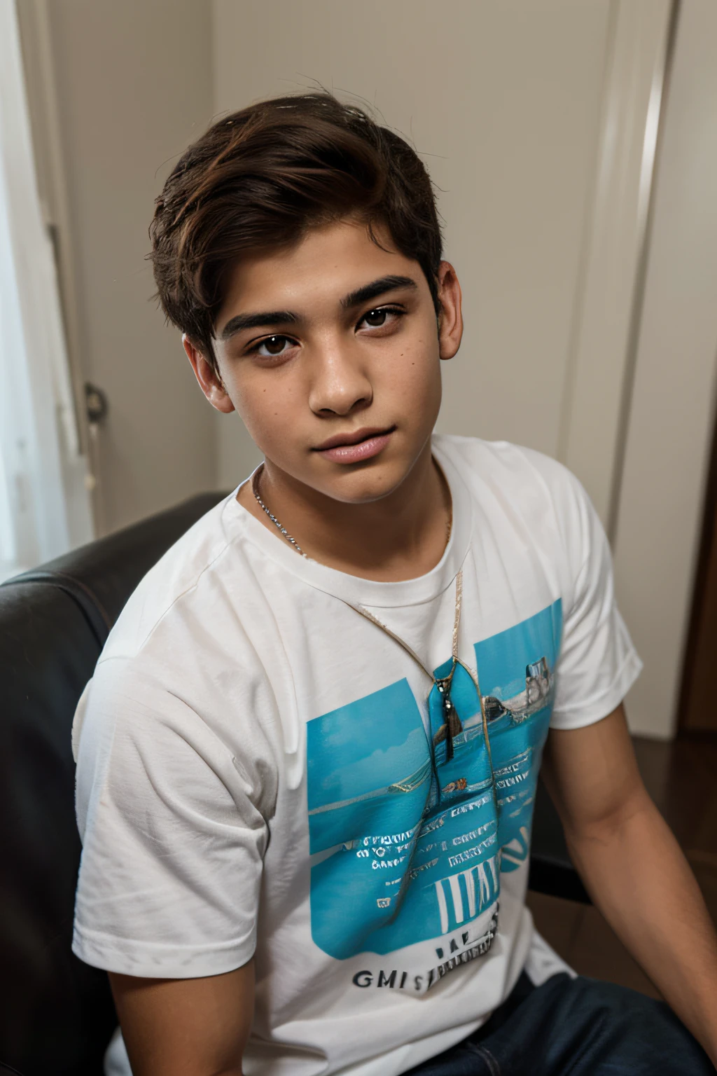 Teenage handsome boy