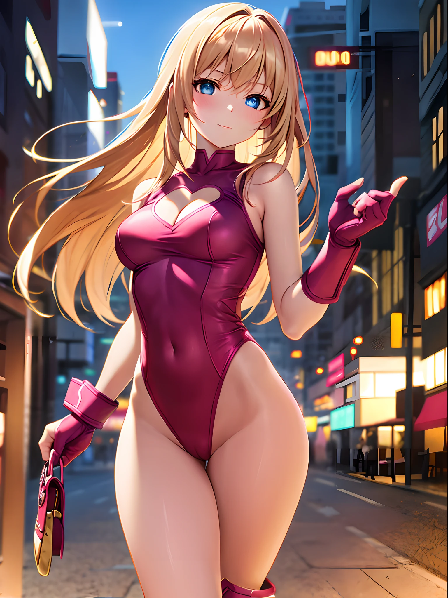 magenta pink leotard