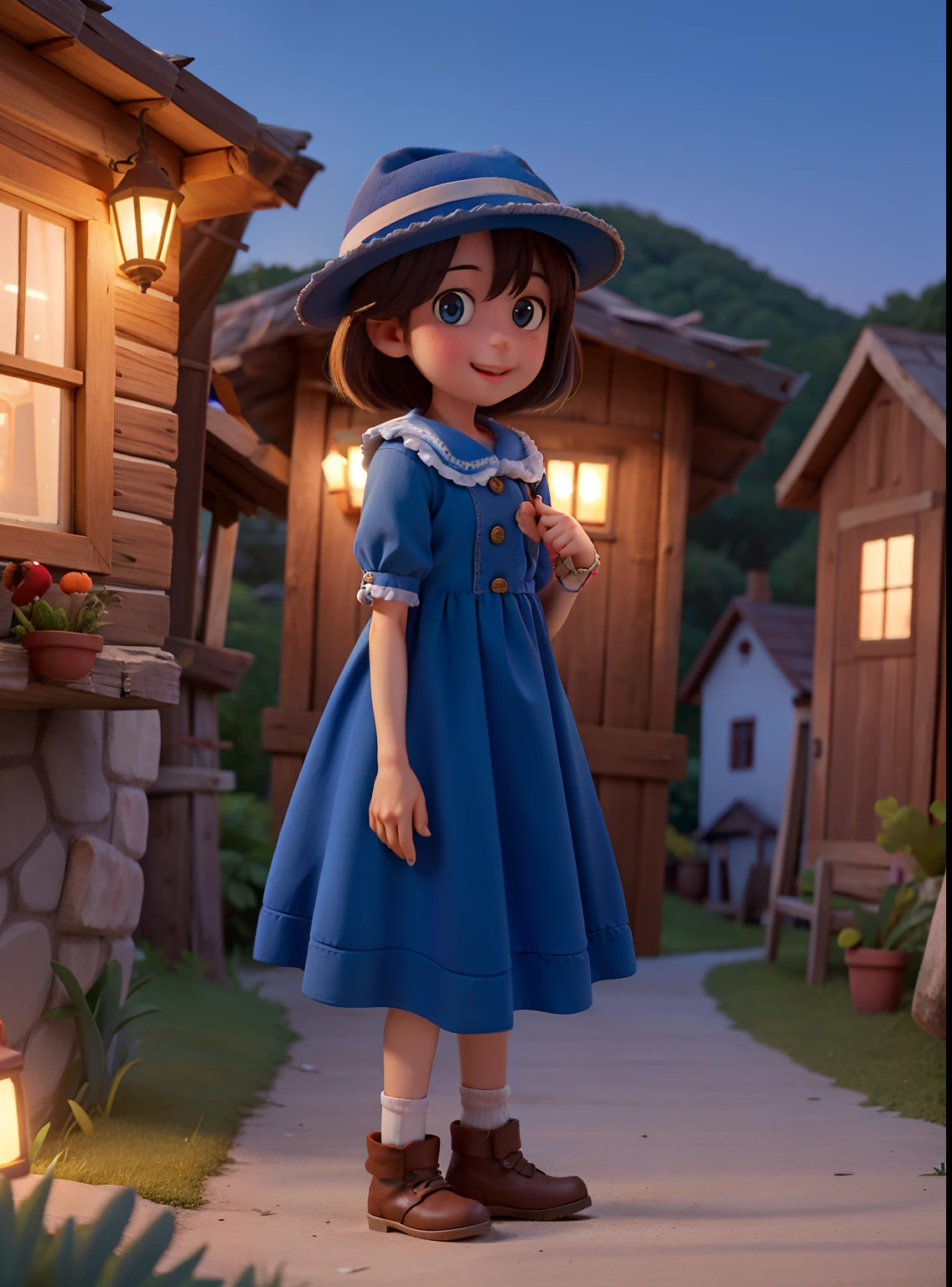 "Imagine an adorable children's character living in a magical and colorful world. This character is a small anthropomorphic animal that always wears a special garment, como un sombrero o una capa. Tiene una personalidad amigable y curiosa, and is always willing to help his friends and make new ones on their exciting journey.
Este personaje tiene un talento especial, something unique that makes you stand out in your world. It can be a magical ability, como controlar la naturaleza o hacer que las cosas cobren vida. Or maybe you have a gift for music and can play a magical instrument that brings joy to everyone who listens..
Its appearance is charming and attractive to children. Tiene grandes ojos expresivos y una sonrisa contagiosa. Su pelaje o plumaje es de colores vivos y llamativos, and has small details that make it special, como una marca en forma de estrella en la oreja o una cola esponjosa.
This character lives in a magical place, como un bosque encantado o un castillo en las nubes. Always surrounded by loyal friends, like other talking animals or magical beings. Juntos, explore their world and face exciting challenges while learning important lessons about friendship, Courage and the importance of being yourself.